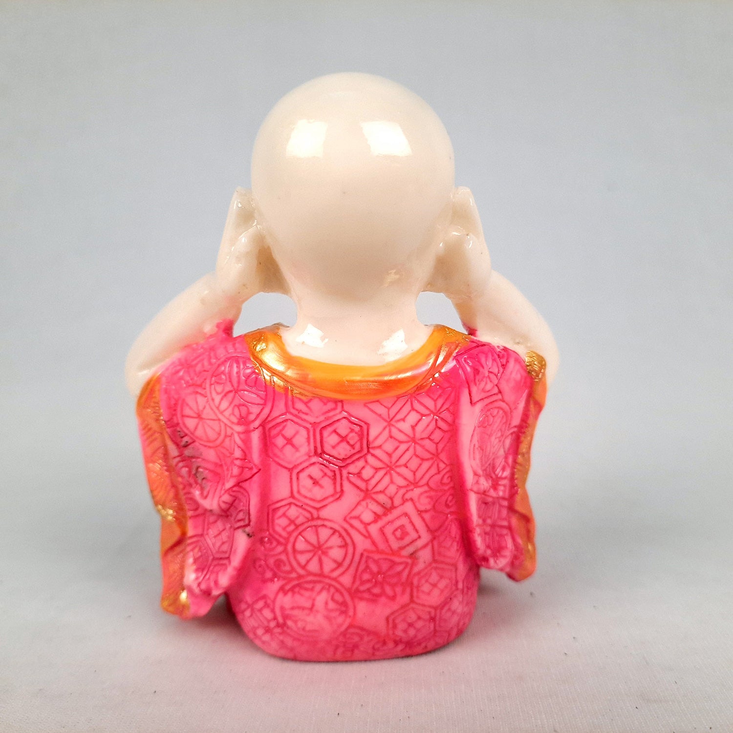 Baby Monk Showpiece - for Car Dashboard - 4 Inch (Set of 3)-apkamart