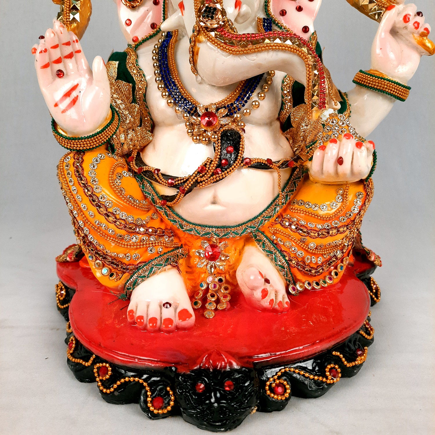 Lord Ganesha Murti | Ganesh Murti for Ganesh Chaturthi - 13 Inch- Apkamart