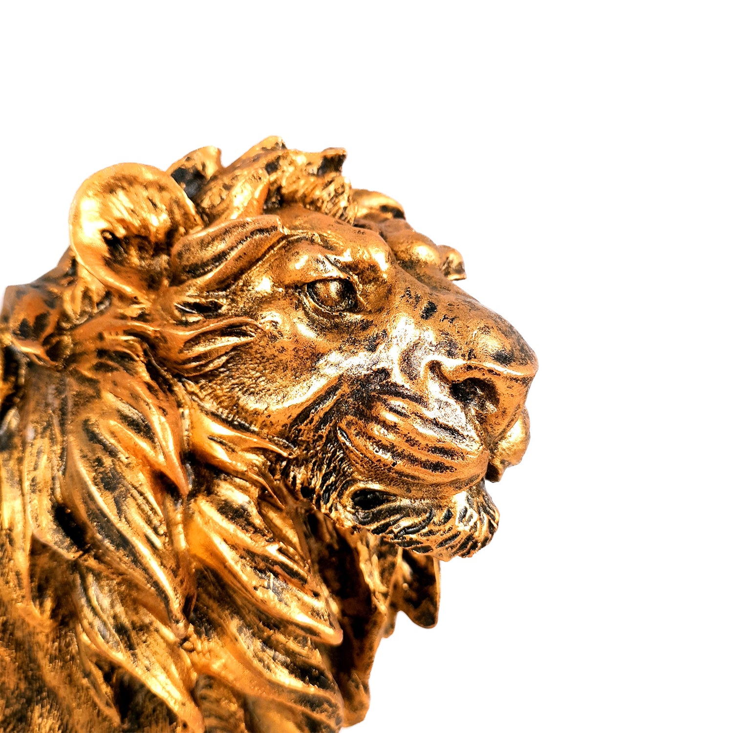 Lion Showpiece - Decorative Showpiece for Table & Office Decor - 12 Inches- Apkamart
