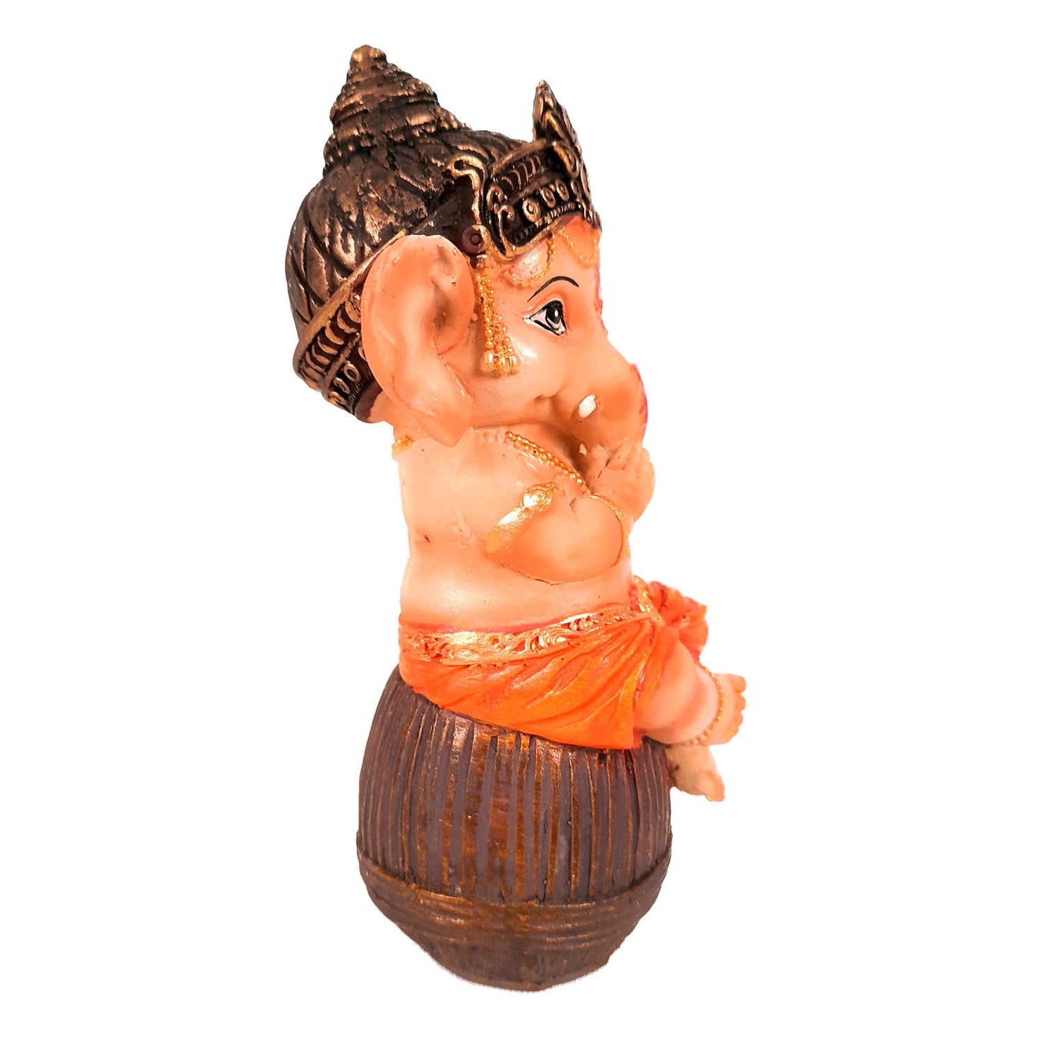 Ganeshji Statue - For Table Decor & Living Room -4 Inch- Apkamart