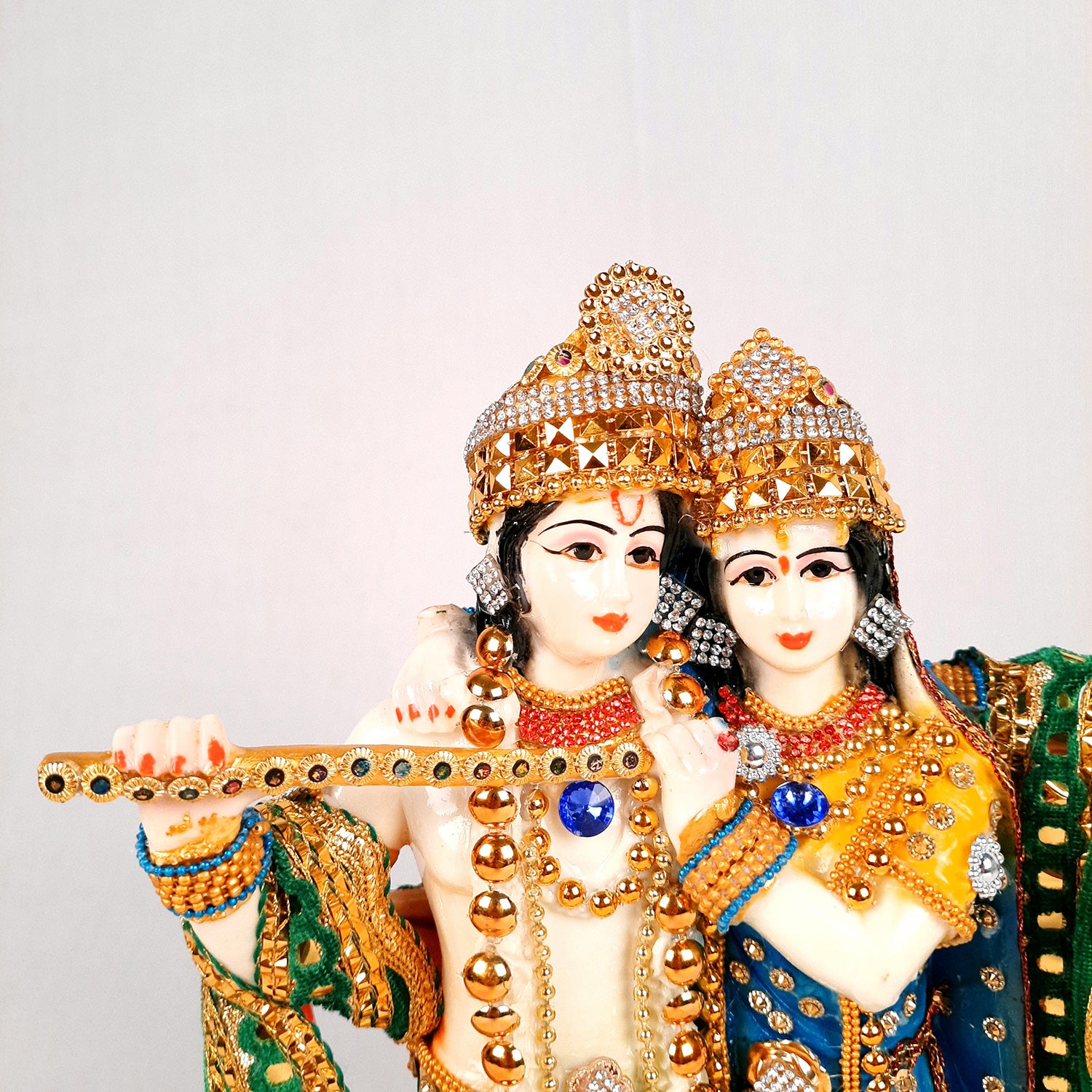 Radha Krishna Idol -Radha Krishna Murti for Gift -12 Inch- Apkamart