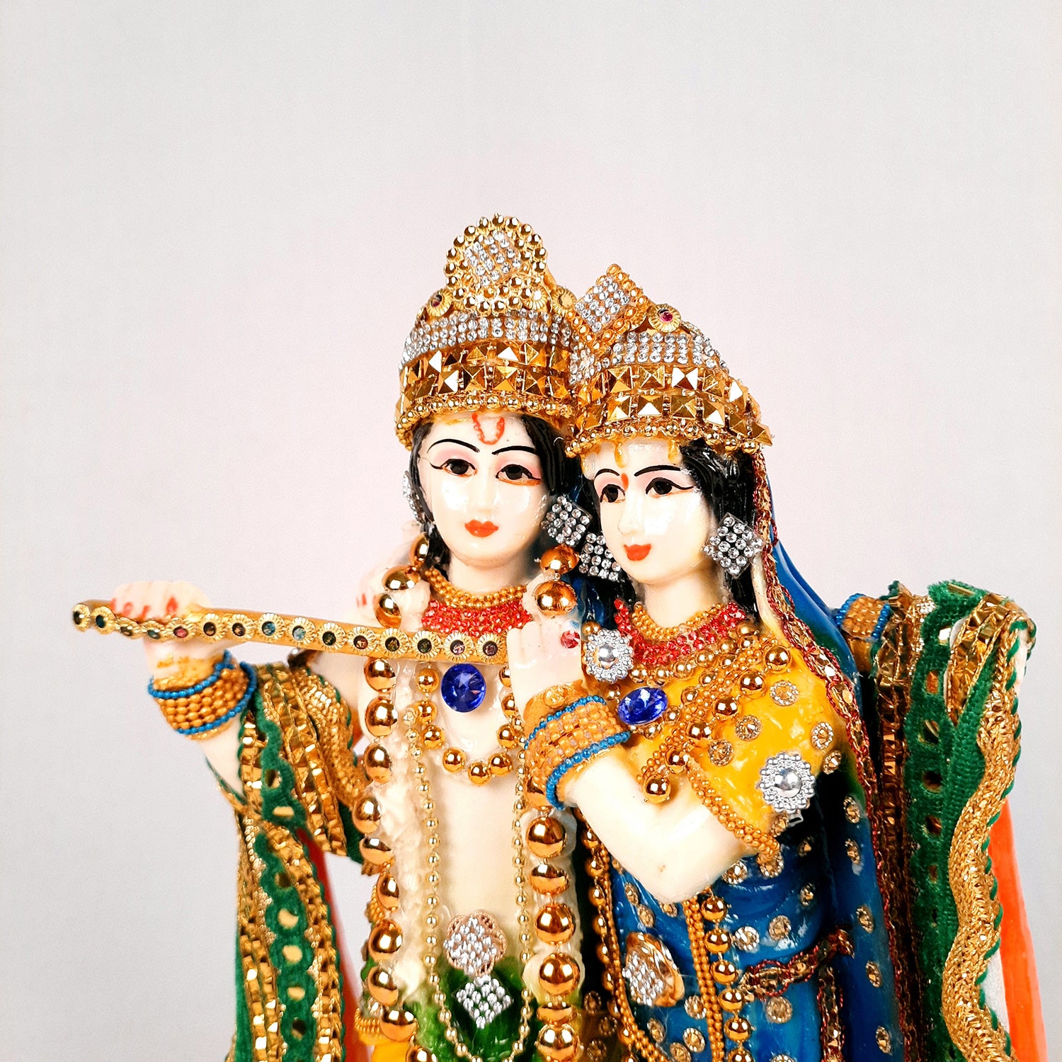 Radha Krishna Idol -Radha Krishna Murti for Gift -12 Inch- Apkamart