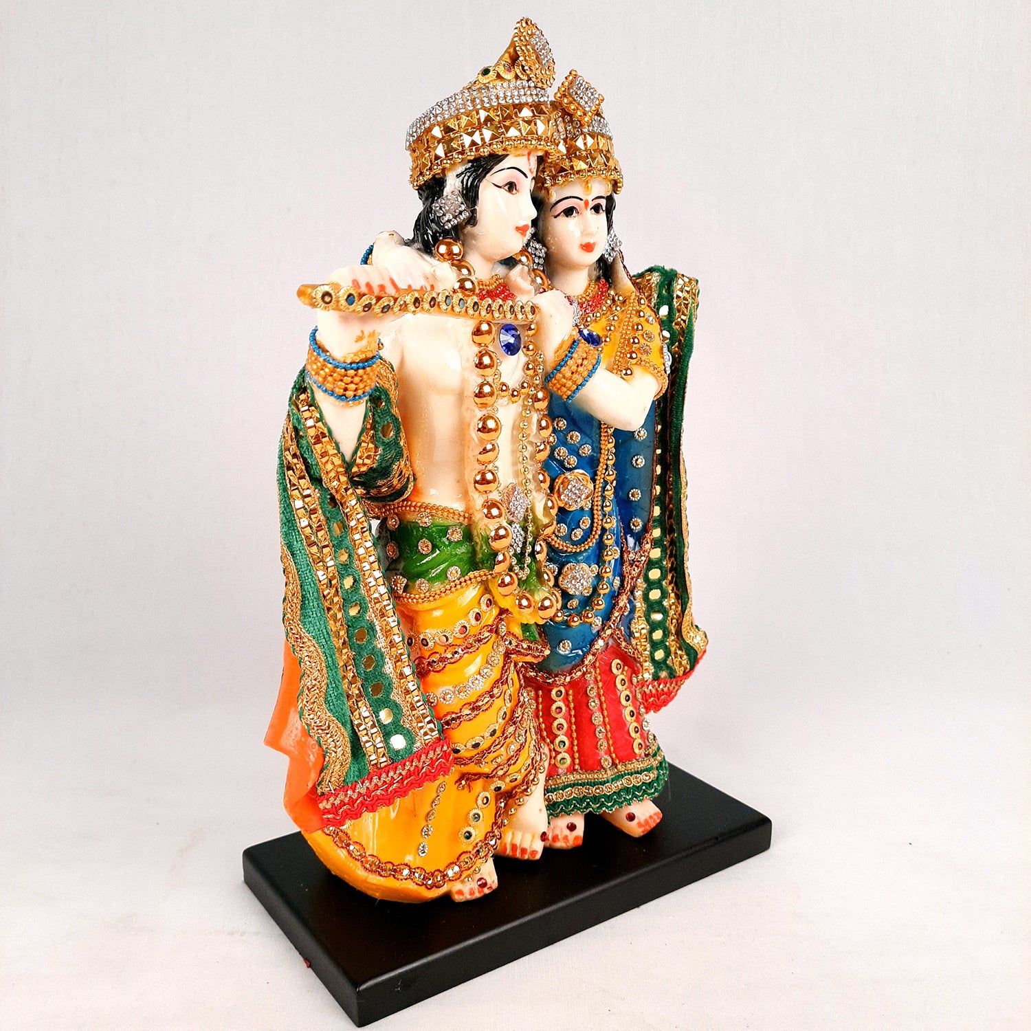 Radha Krishna Idol -Radha Krishna Murti for Gift -12 Inch- Apkamart