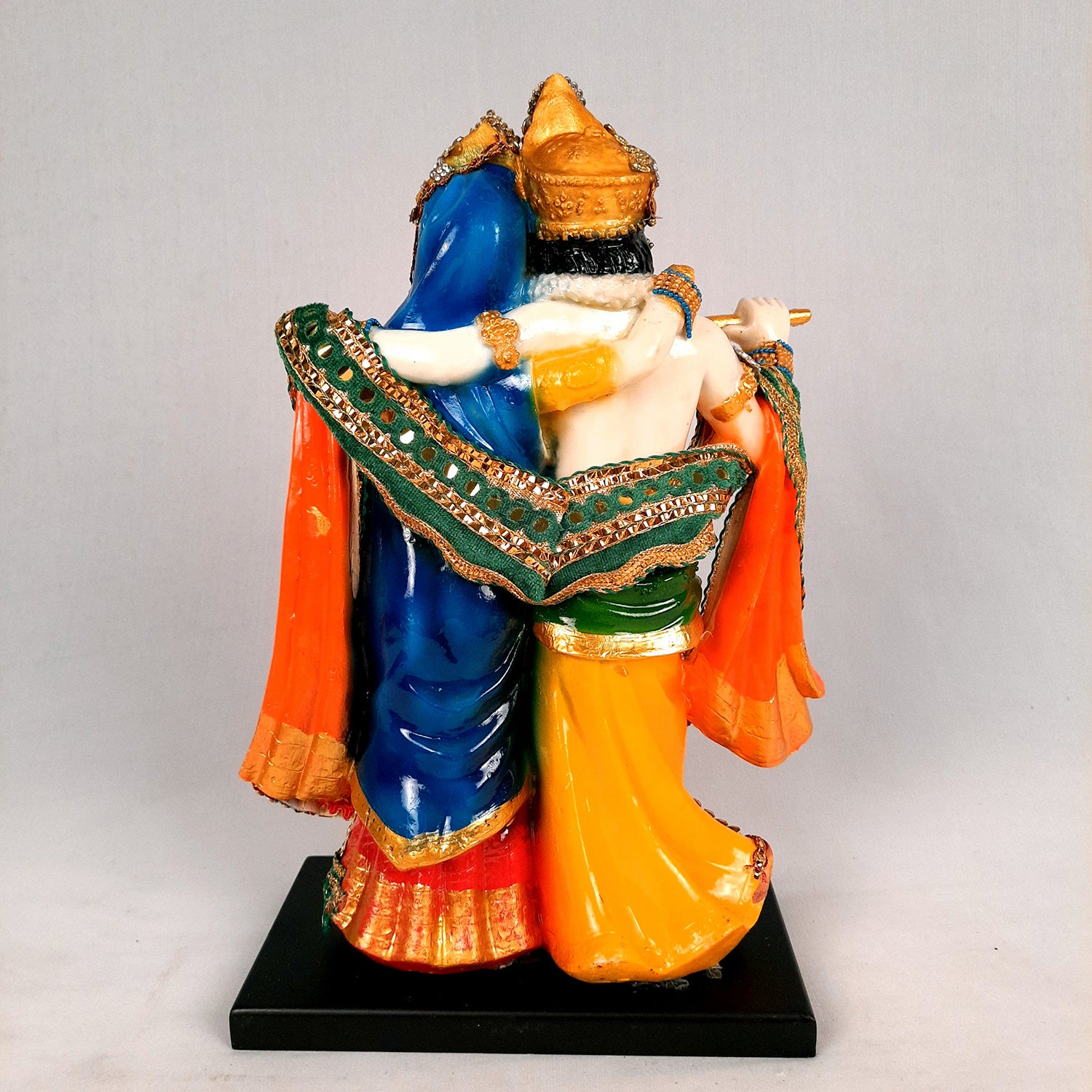 Radha Krishna Idol -Radha Krishna Murti for Gift -12 Inch- Apkamart