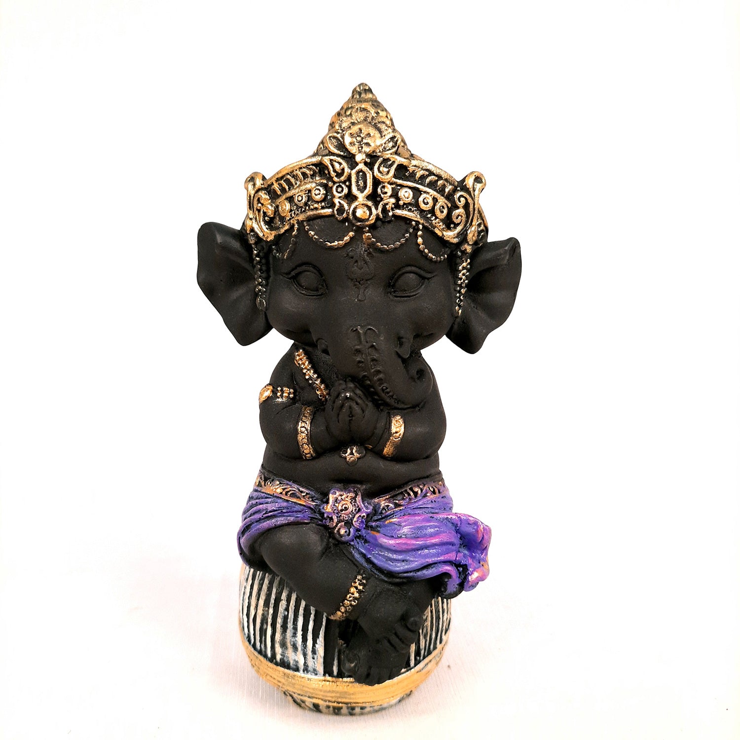 Cute Ganesha Statue - Ganesh Idol for Home - 6 Inch- Apkamart