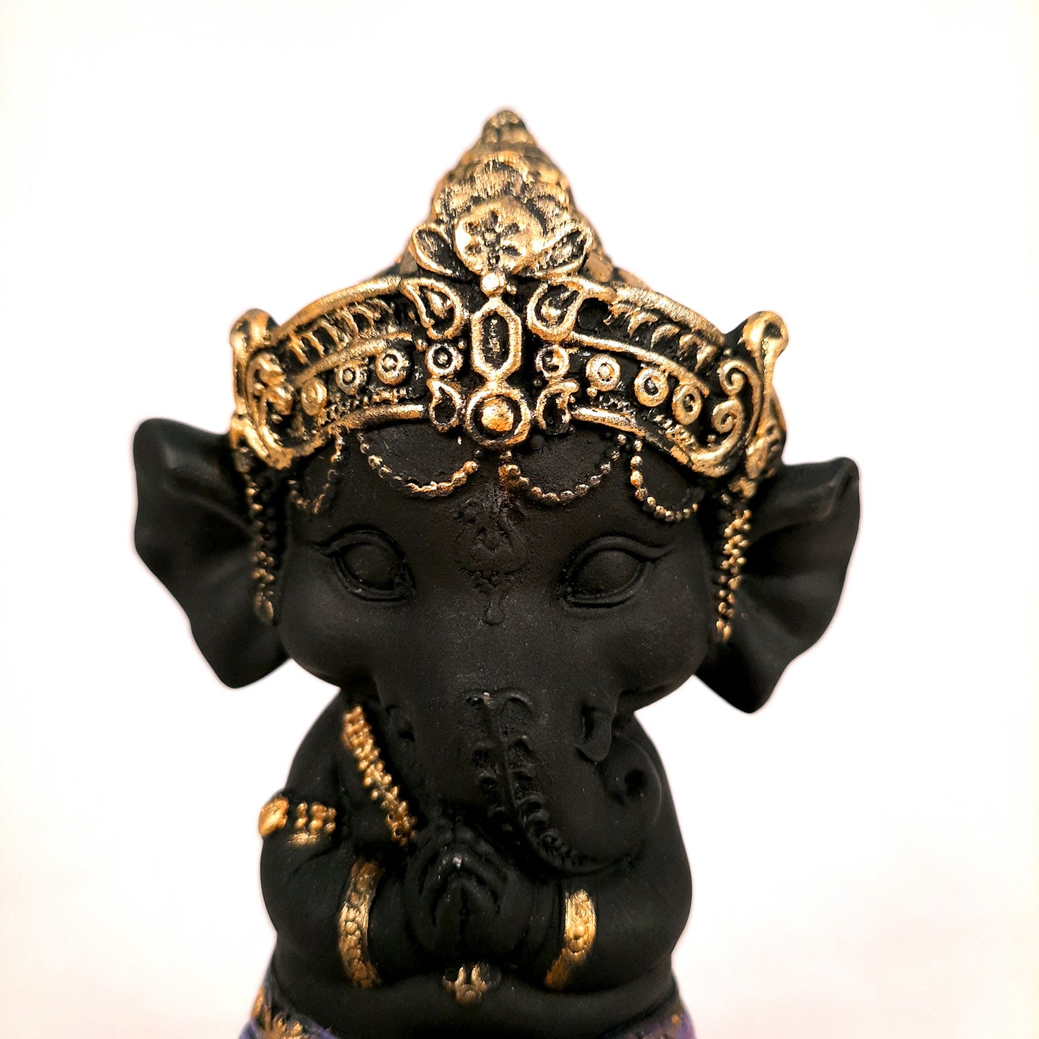 Cute Ganesha Statue - Ganesh Idol for Home - 6 Inch- Apkamart