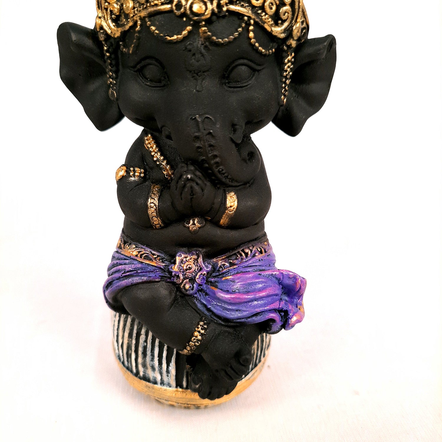 Cute Ganesha Statue - Ganesh Idol for Home - 6 Inch- Apkamart