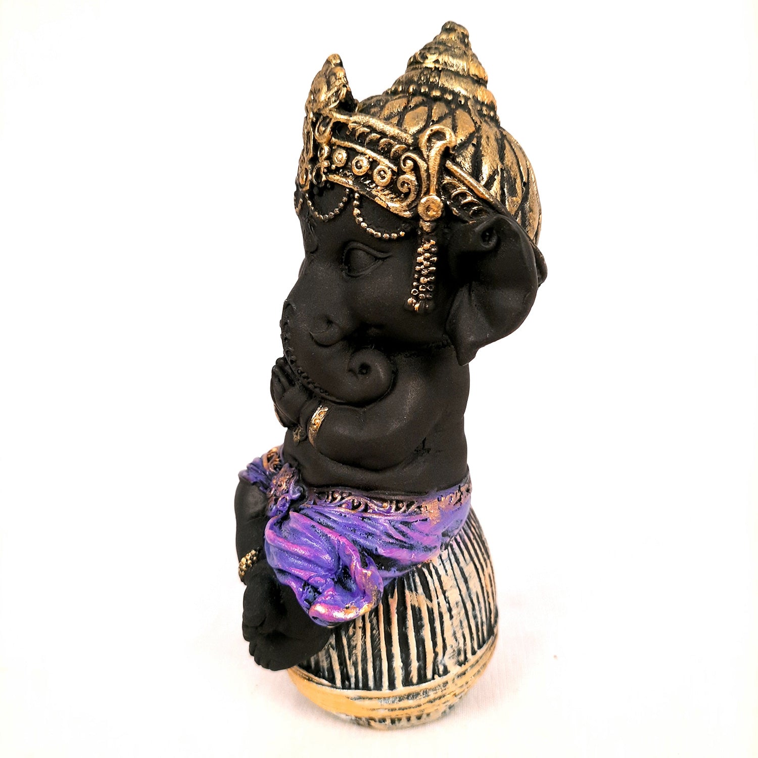 Cute Ganesha Statue - Ganesh Idol for Home - 6 Inch- Apkamart