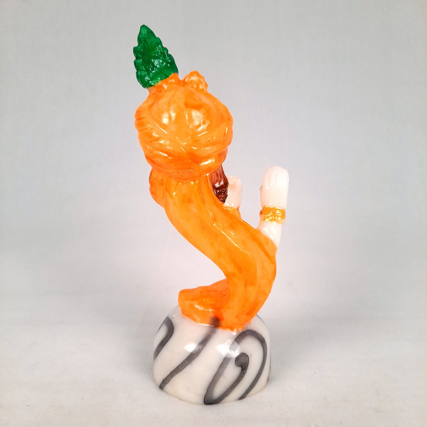 Lord Krishna Statue - for Home & for Car Dashboard - 6 Inch-Apkamart #Color_Orange