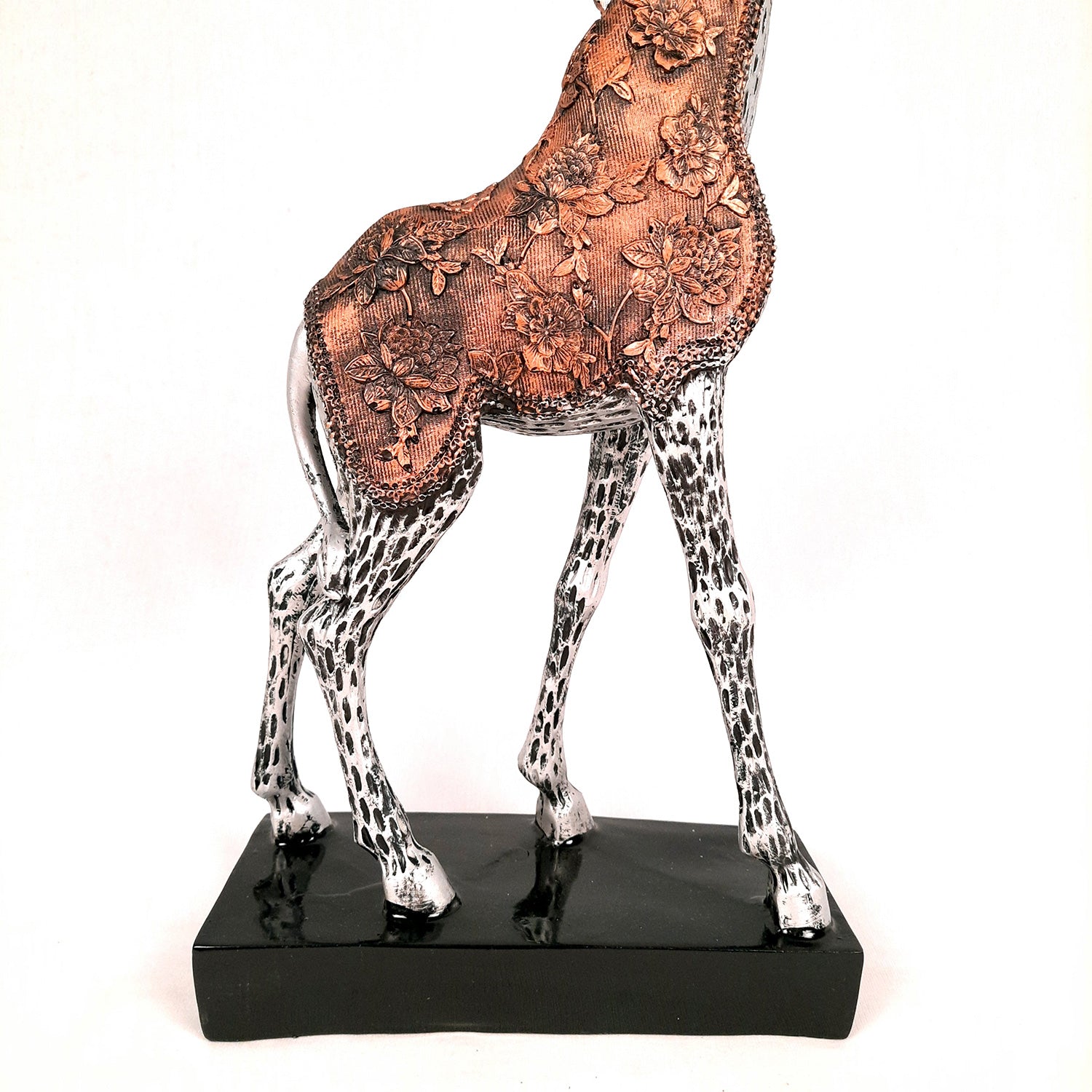 Giraffe Set Showpiece - For Home Decor & Gifts - 15 Inch (Set of 2)- Apkamart