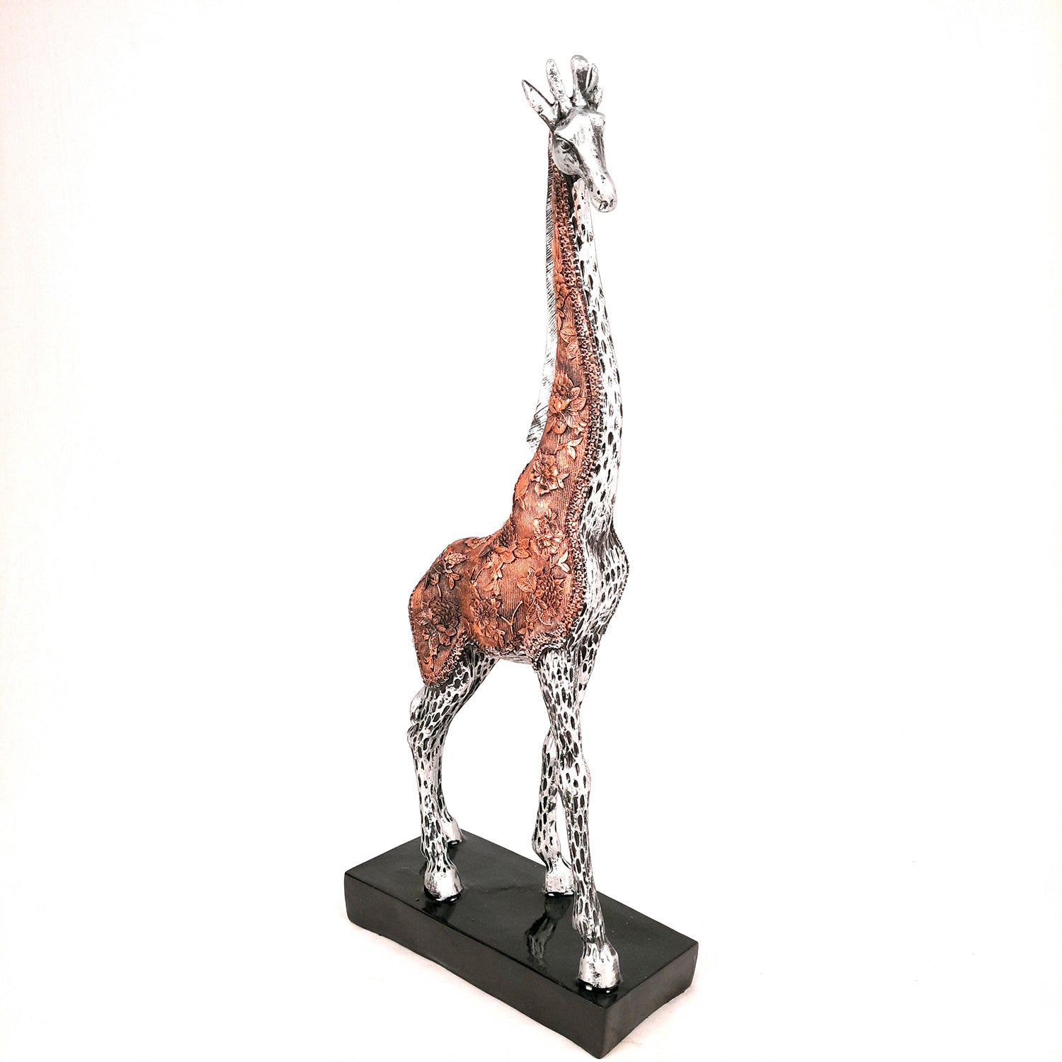 Giraffe Set Showpiece - For Home Decor & Gifts - 15 Inch (Set of 2)- Apkamart
