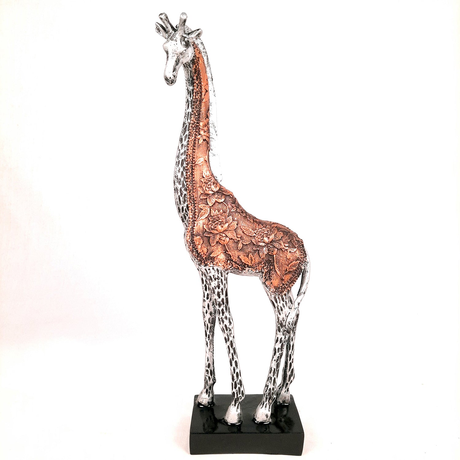 Giraffe Set Showpiece - For Home Decor & Gifts - 15 Inch (Set of 2)- Apkamart