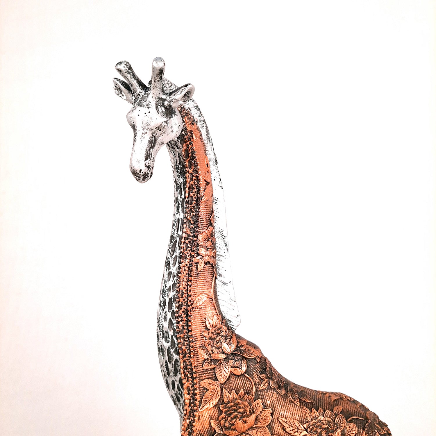 Giraffe Set Showpiece - For Home Decor & Gifts - 15 Inch (Set of 2)- Apkamart