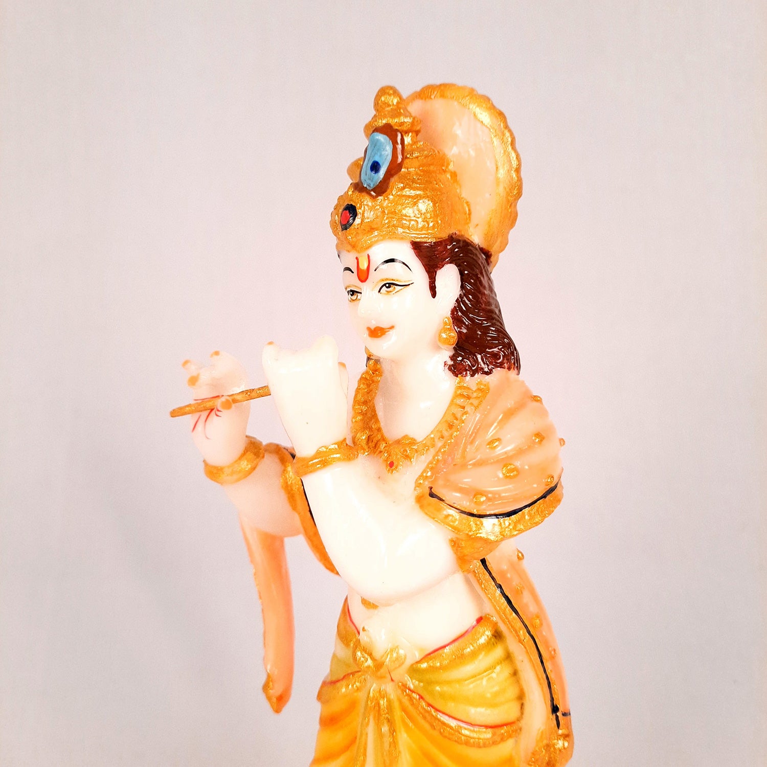 Krishna Showpiece - For Table Decor & Living Room - 11 Inch- Apkamart