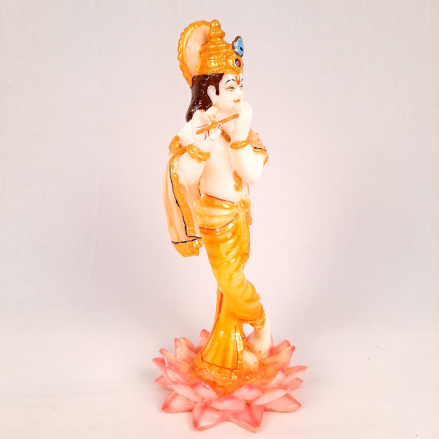 Krishna Showpiece - For Table Decor & Living Room - 11 Inch- Apkamart