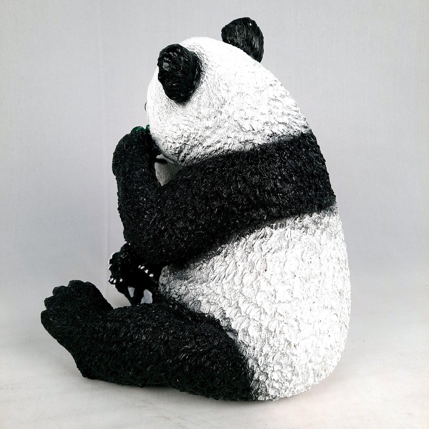 Panda with Baby Showpiece - For Table Decor & Living Room - 13 Inch- Apkamart