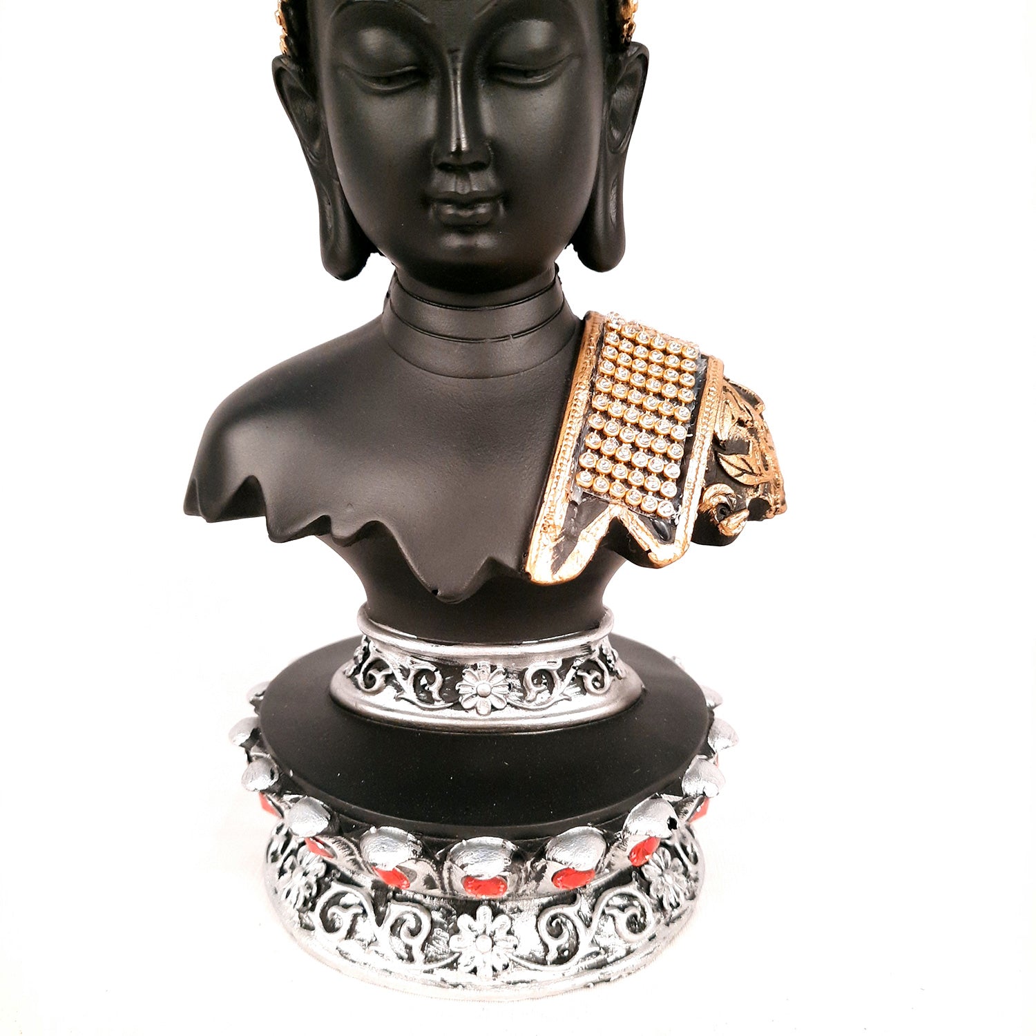 Buddha Head Home Decor -for Home Decor & Spiritual Living - 10 Inch- Apkamart