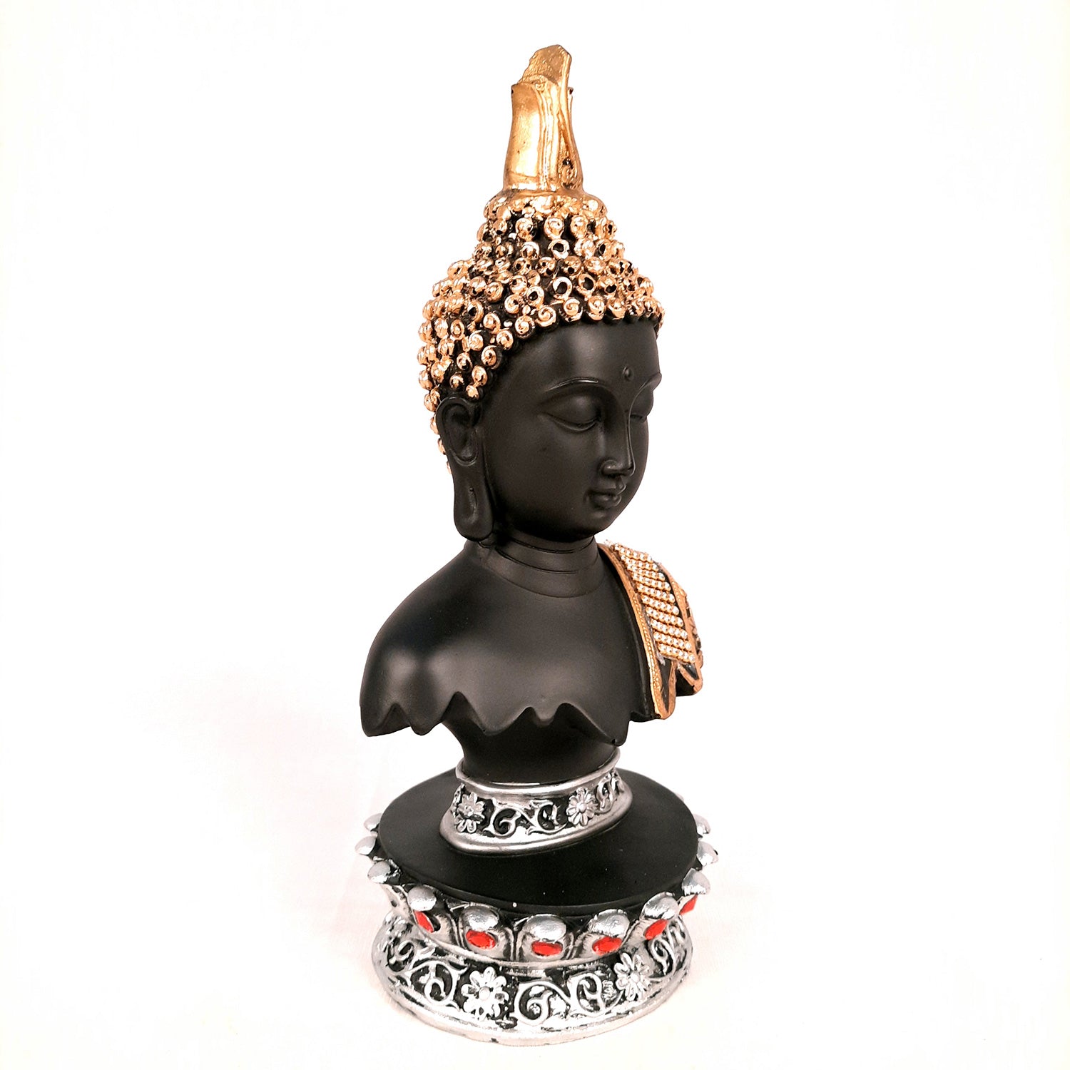 Buddha Head Home Decor -for Home Decor & Spiritual Living - 10 Inch- Apkamart