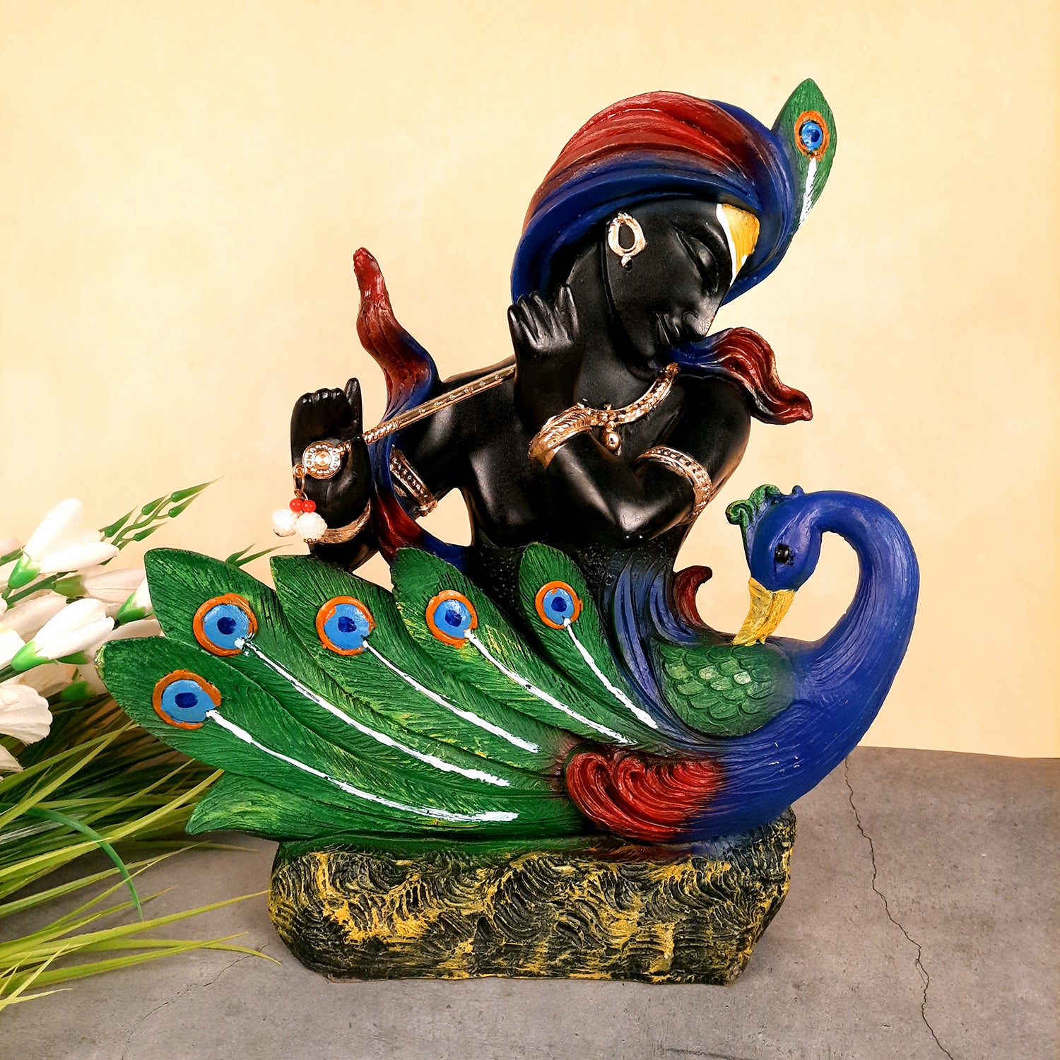 Krishna Murti for Home Temple - 16 Inch- Apkamart