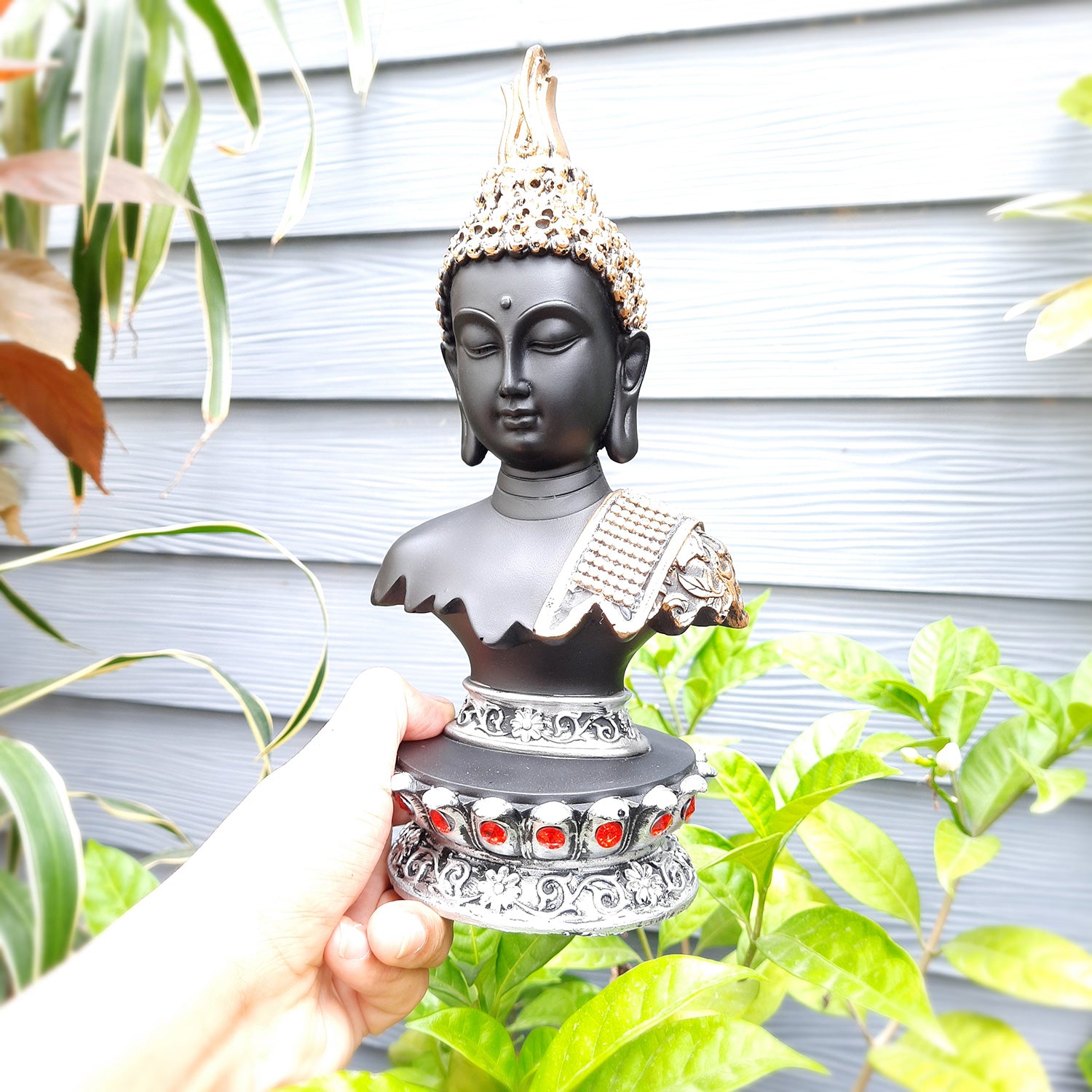 Buddha Head Home Decor -for Home Decor & Spiritual Living - 10 Inch- Apkamart