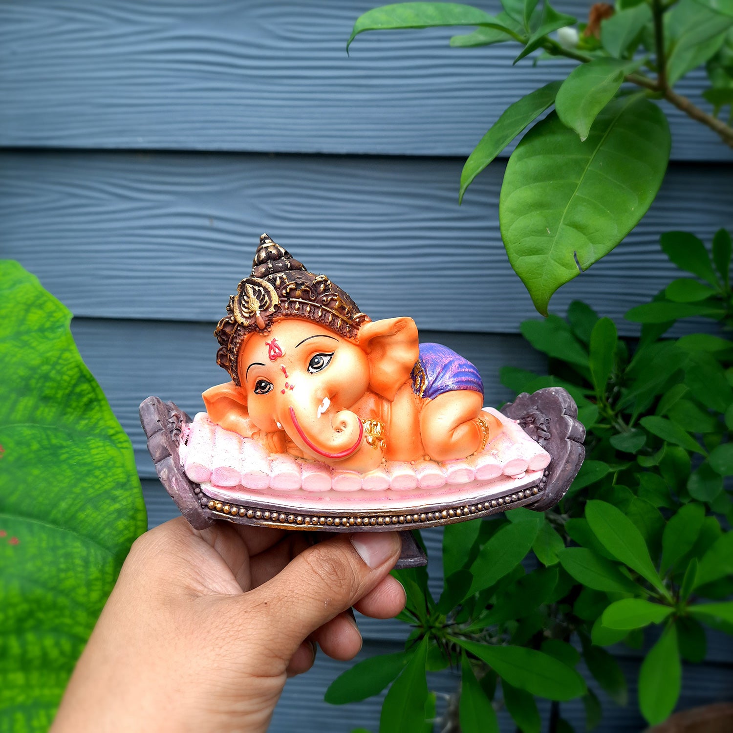 Ganesha Showpiece - Ganesh Statue for Home - 6 Inch- Apkamart