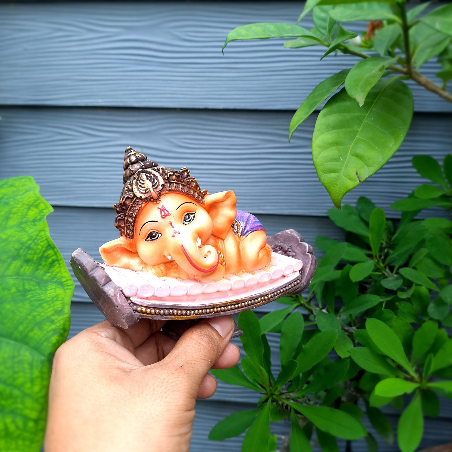 Ganesha Showpiece - Ganesh Statue for Home - 6 Inch- Apkamart