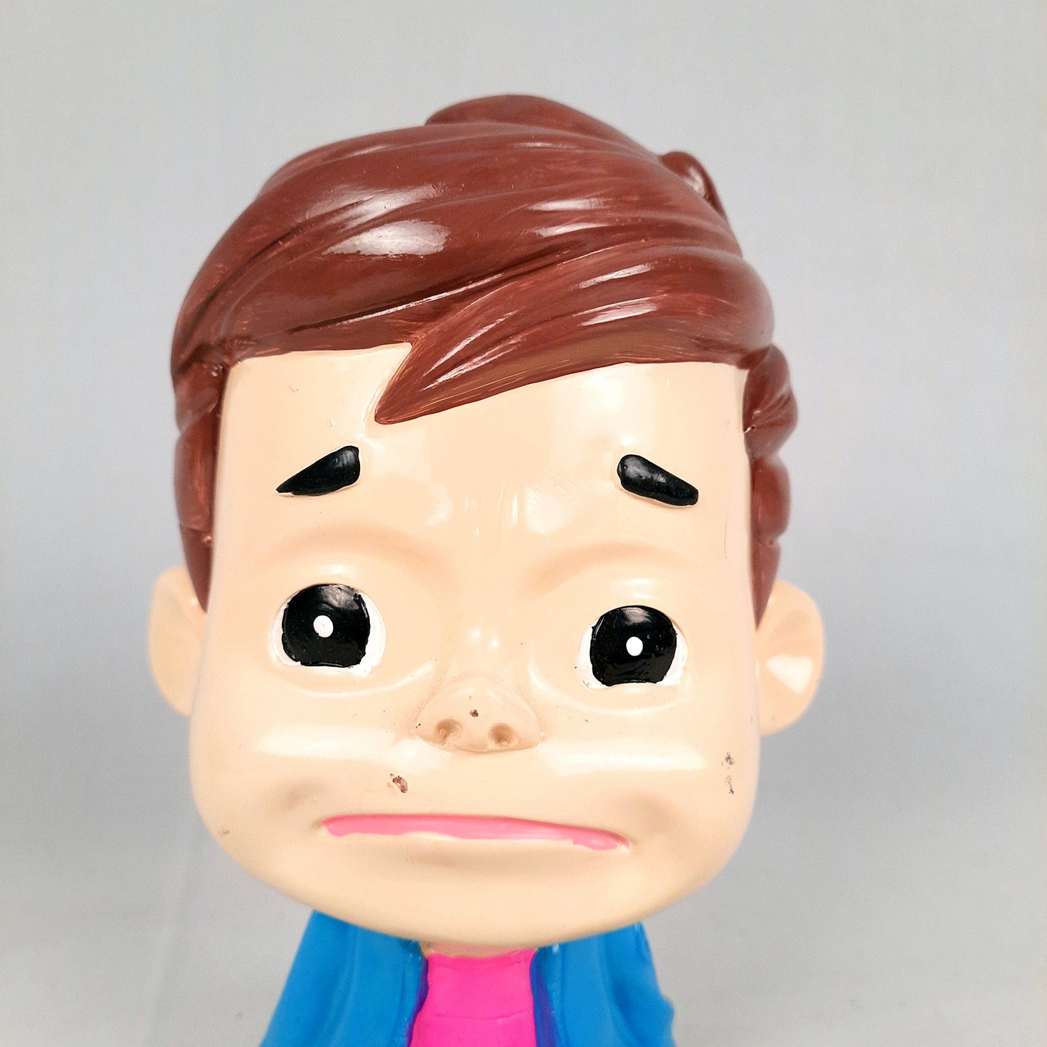 Decorative Sitting Boys Showpiece Human Figurine | Cute Resin Showpiece - for Living Room, Home, Table Decor, Gift for Him - 8 Inch (Set of 4)-Apkamart