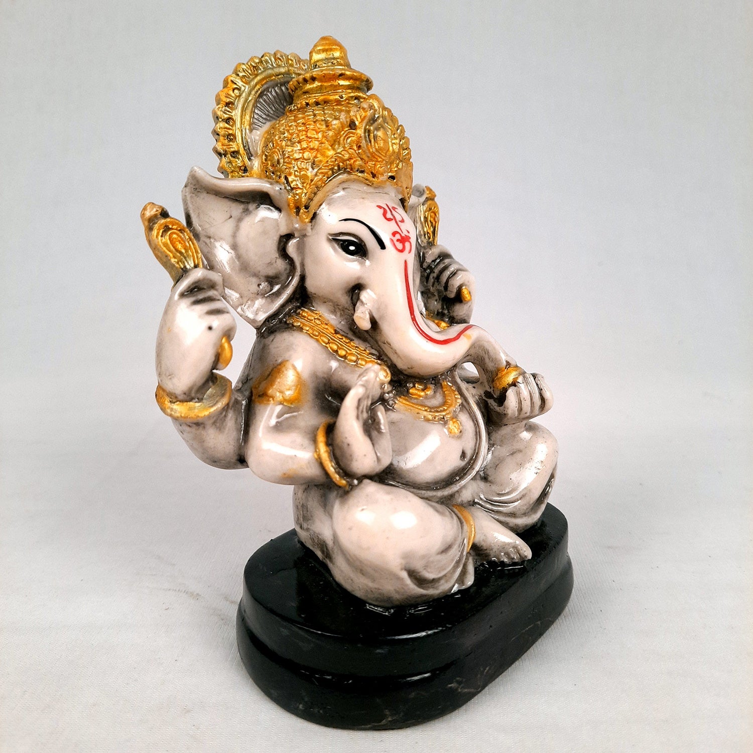 Ganesh Murti | Ganesh Showpiece for Home Decor - 6 Inch- Apkamart