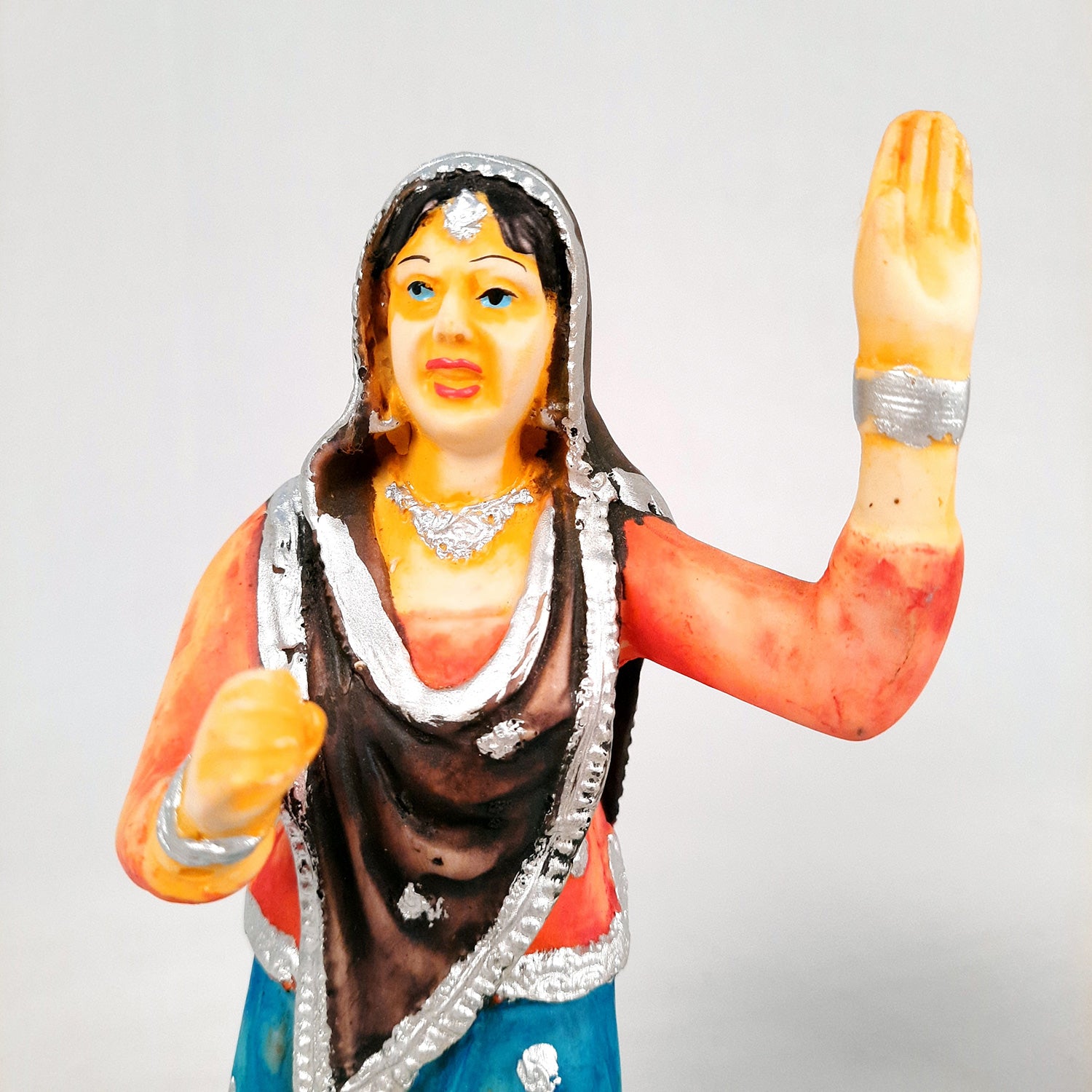 Decorative Couple Musician Showpiece Set- 10 inch-Apkamart