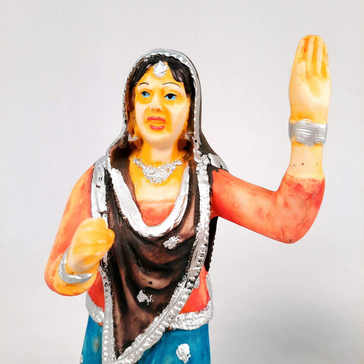 Decorative Couple Musician Showpiece Set- 10 inch-Apkamart