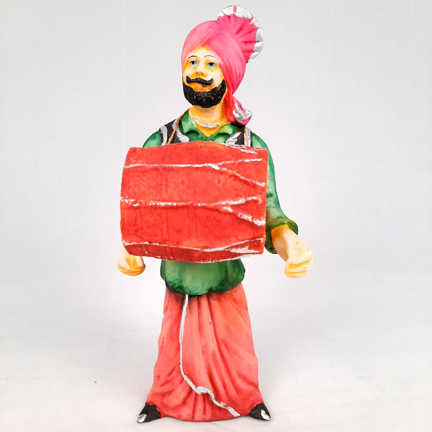 Decorative Couple Musician Showpiece Set- 10 inch-Apkamart