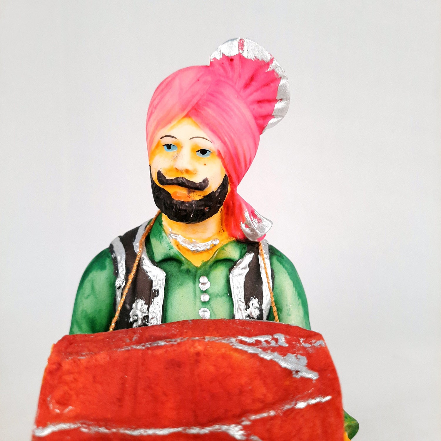 Decorative Couple Musician Showpiece Set- 10 inch-Apkamart