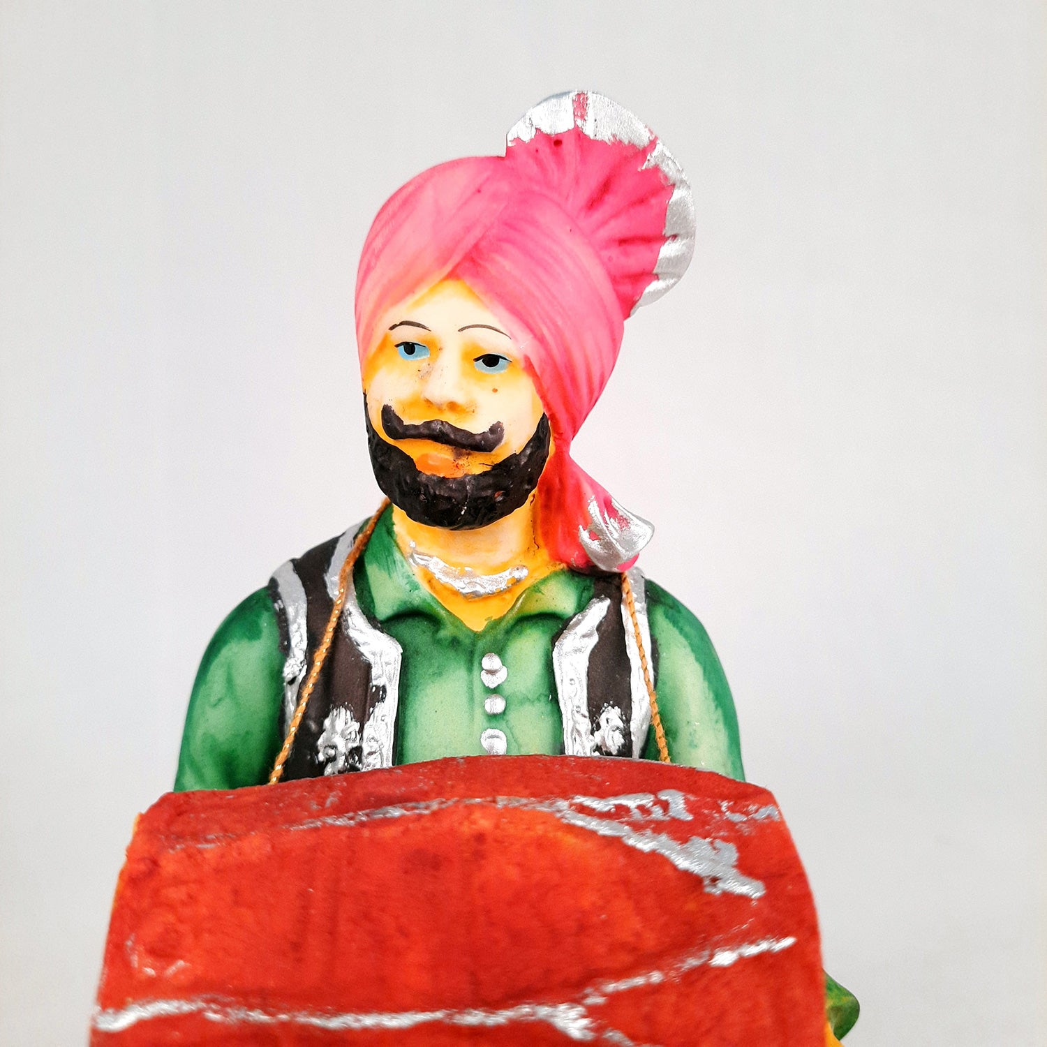 Decorative Couple Musician Showpiece Set- 10 inch-Apkamart