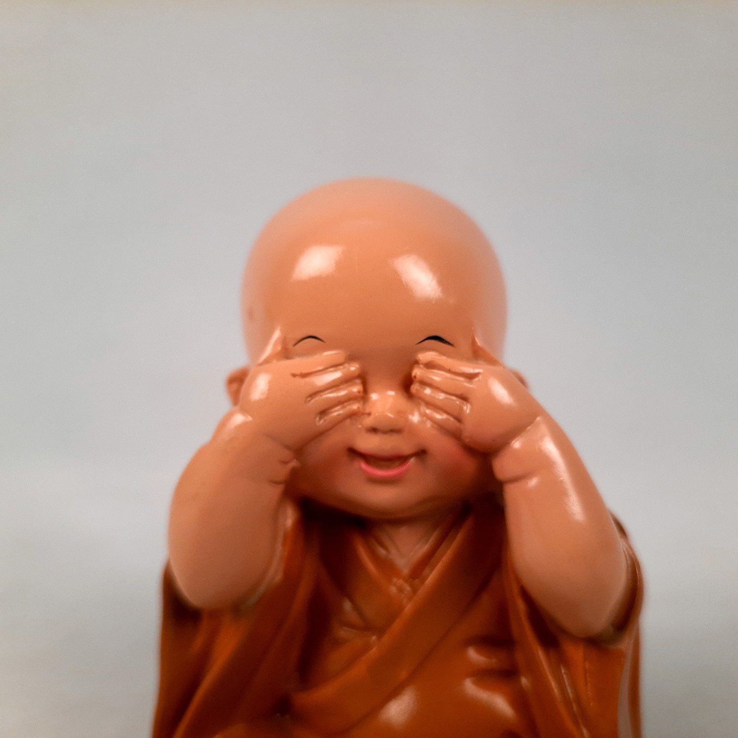 Buddha Baby Monk Showpiece | Feng Shui Decor - For Good Luck, Home, Table, Office Decor, Gift & Car Dashboard - 4 Inch - Apkamart