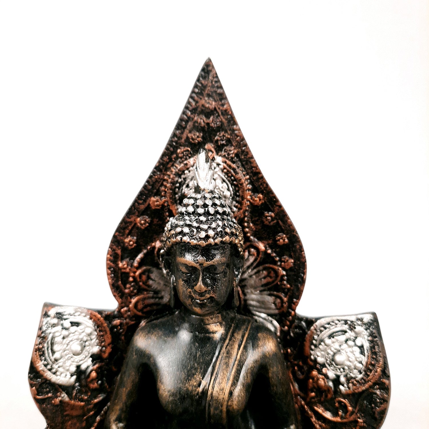 Buddha Statue | Lord Gautam Buddha in Meditation Showpiece - For Living room, Home, Table, Shelf, Office Decor & Gift -7 Inch - Apkamart