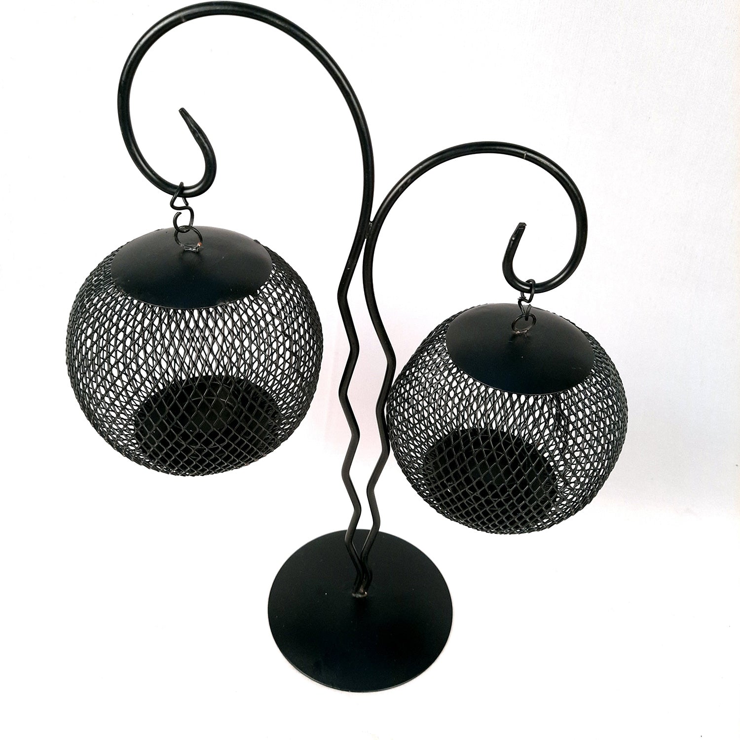 Tealight Holder | T - Light Candle Stand - For Home, Table Decor, Shelf, Decorative Item & Gift - 15 Inch - Apkamart