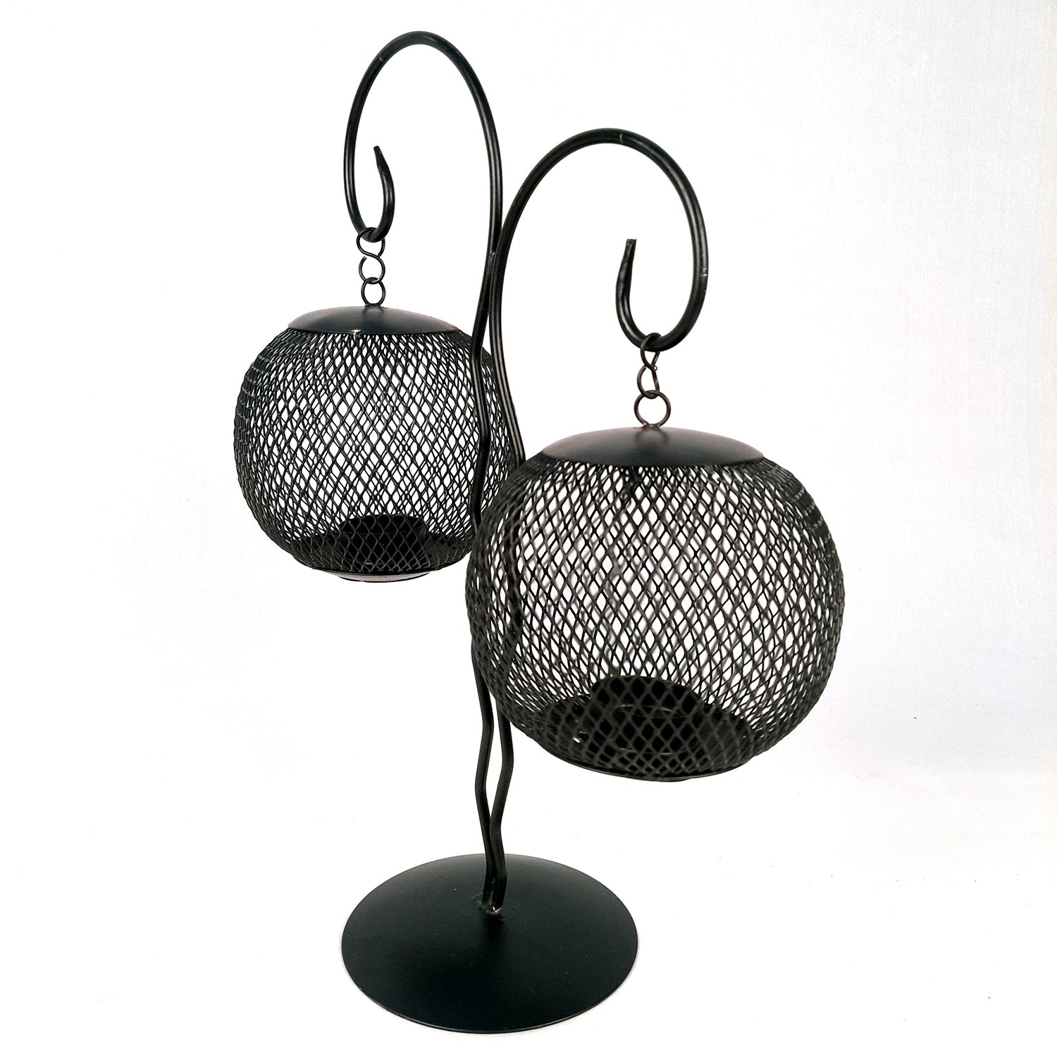 Tealight Holder | T - Light Candle Stand - For Home, Table Decor, Shelf, Decorative Item & Gift - 15 Inch - Apkamart