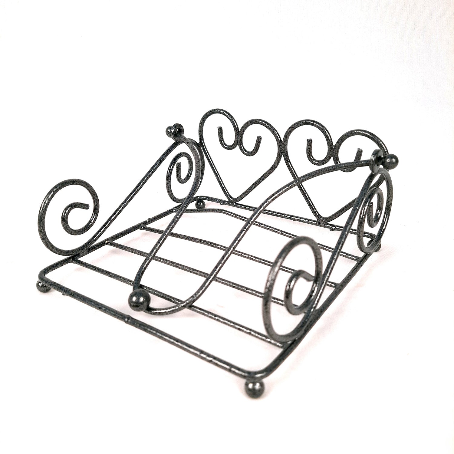 Napkin Holder | Tissue Paper Stand - For Dining Table, Kitchen, Bathroom, Center Table Decorative Items - 7 Inch - Apkamart