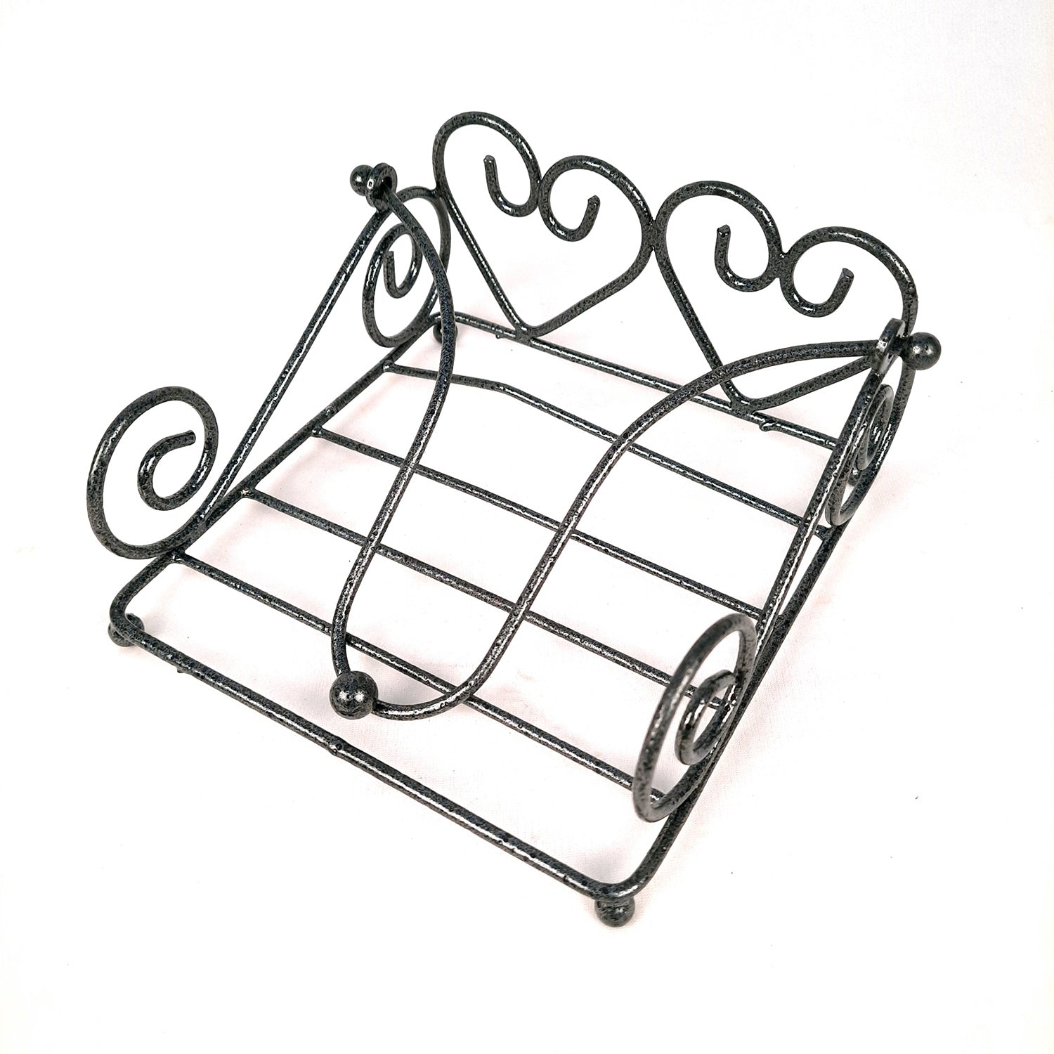 Napkin Holder | Tissue Paper Stand - For Dining Table, Kitchen, Bathroom, Center Table Decorative Items - 7 Inch - Apkamart