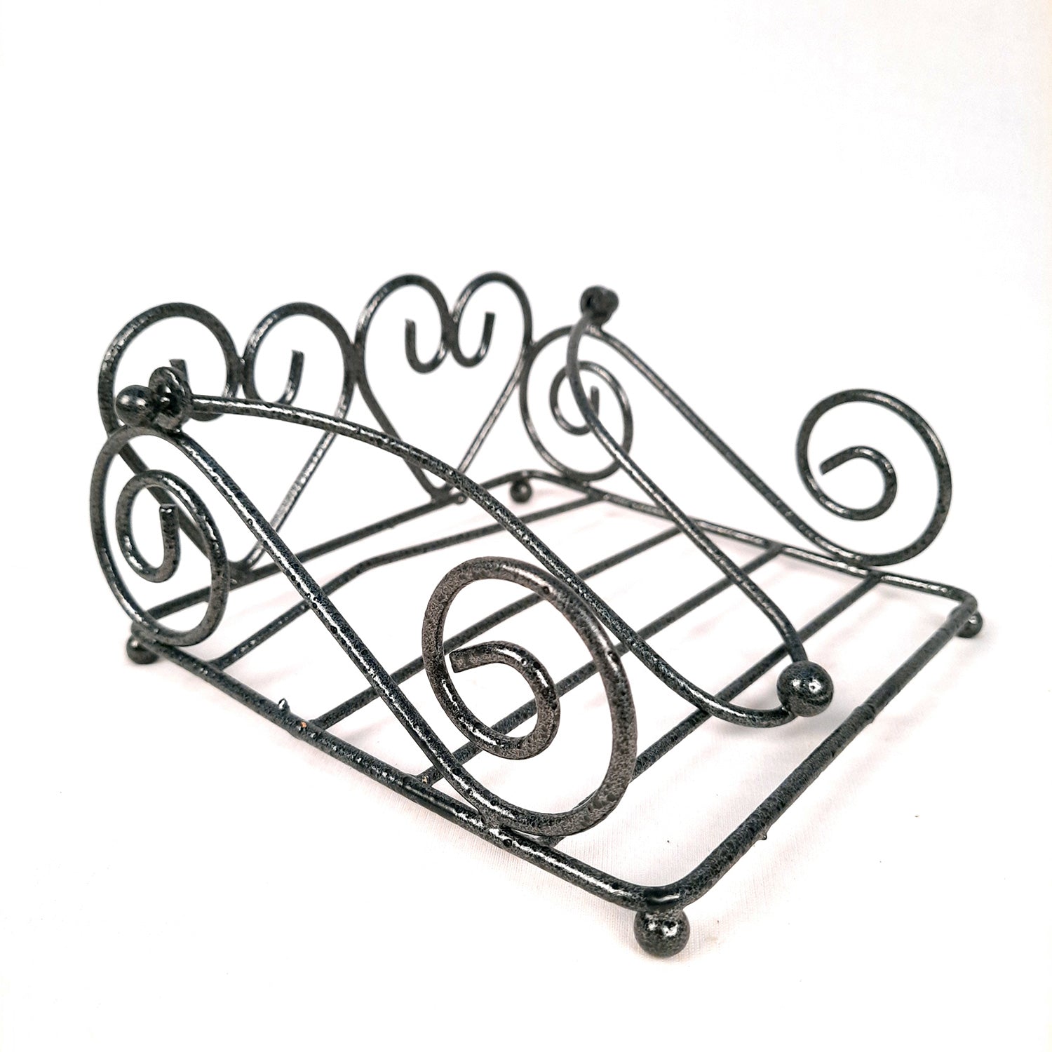 Napkin Holder | Tissue Paper Stand - For Dining Table, Kitchen, Bathroom, Center Table Decorative Items - 7 Inch - Apkamart