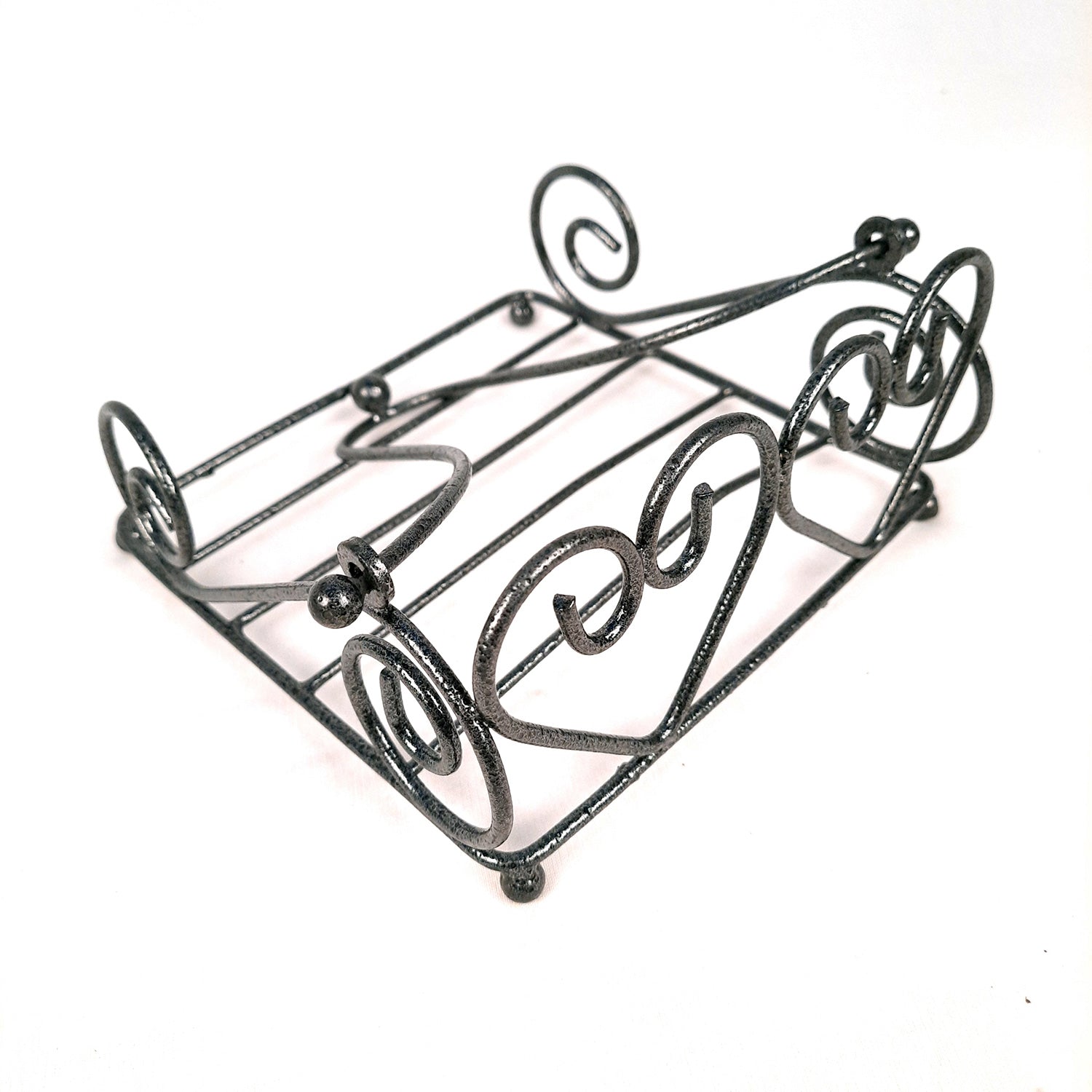 Napkin Holder | Tissue Paper Stand - For Dining Table, Kitchen, Bathroom, Center Table Decorative Items - 7 Inch - Apkamart