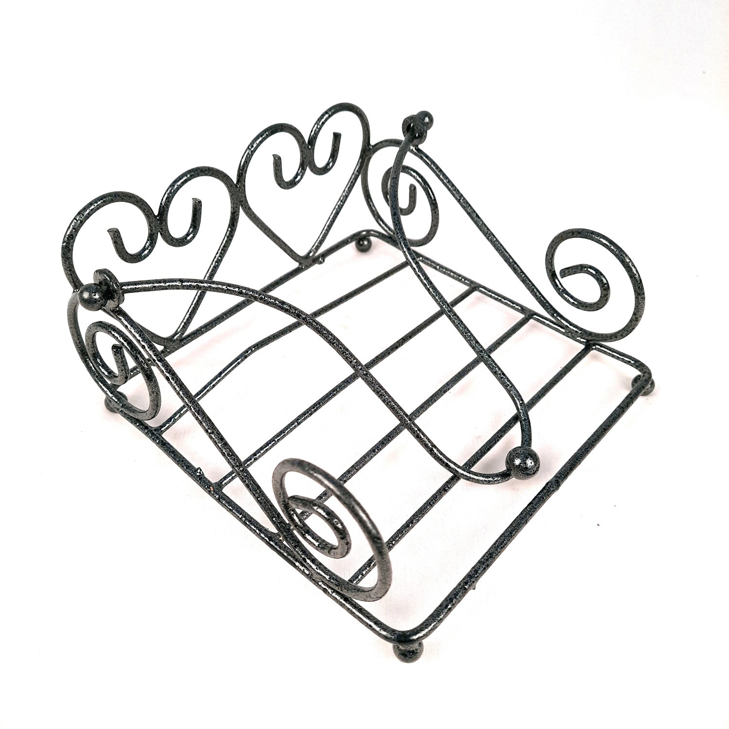 Napkin Holder | Tissue Paper Stand - For Dining Table, Kitchen, Bathroom, Center Table Decorative Items - 7 Inch - Apkamart