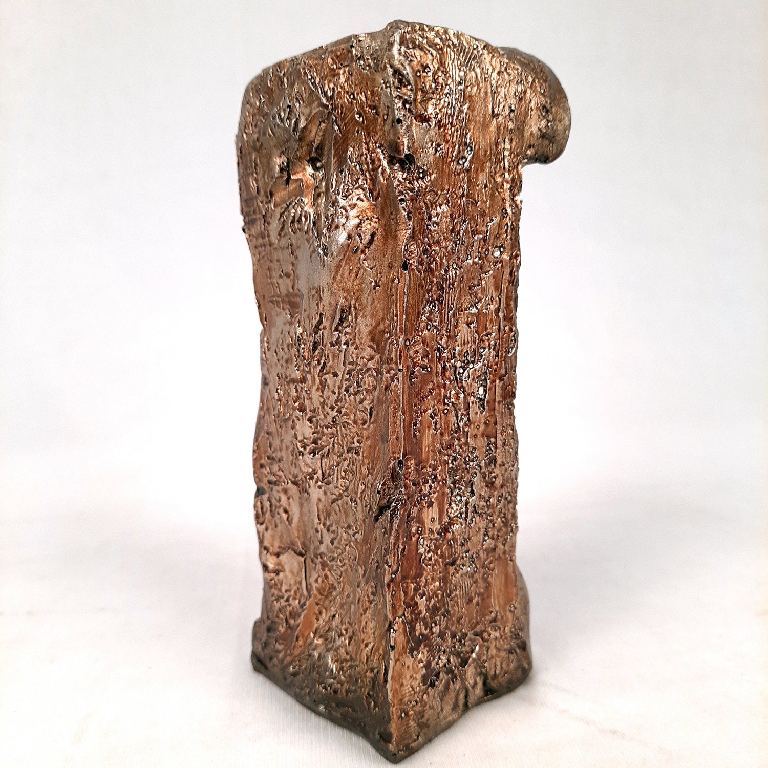 Buddha Showpiece Cum Tea Light Holder |Antique T - Light Candle Stand - for Living Room, Table, Shelf Decor | Home Decorative Item- 6 inch- Apkamart