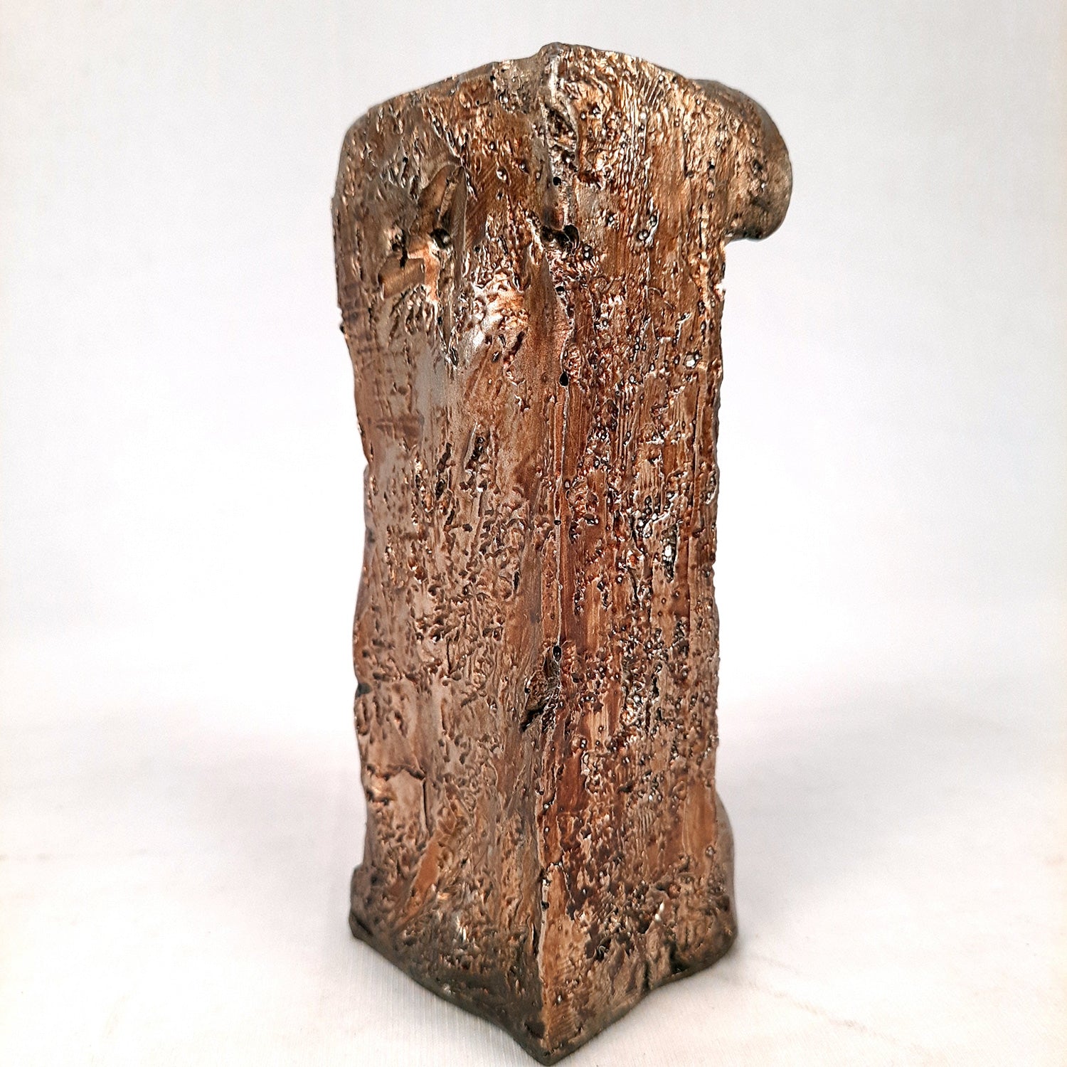 Buddha Showpiece Cum Tea Light Holder |Antique T - Light Candle Stand - for Living Room, Table, Shelf Decor | Home Decorative Item- 6 inch- Apkamart