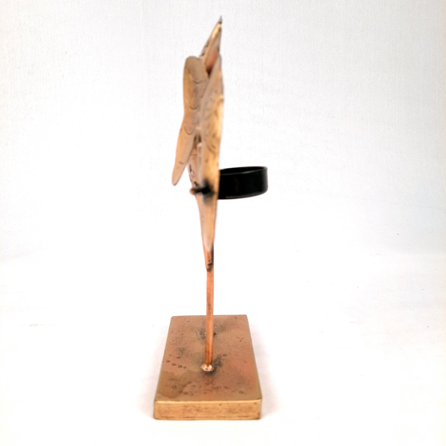 Tealight Candle Stand - Elephant Design | T Light Holder - For Home Decor, Living room, Table & Shelf Decor, Office, Decorative Item for Diwali & Gifts - 9 Inch -Apkamart