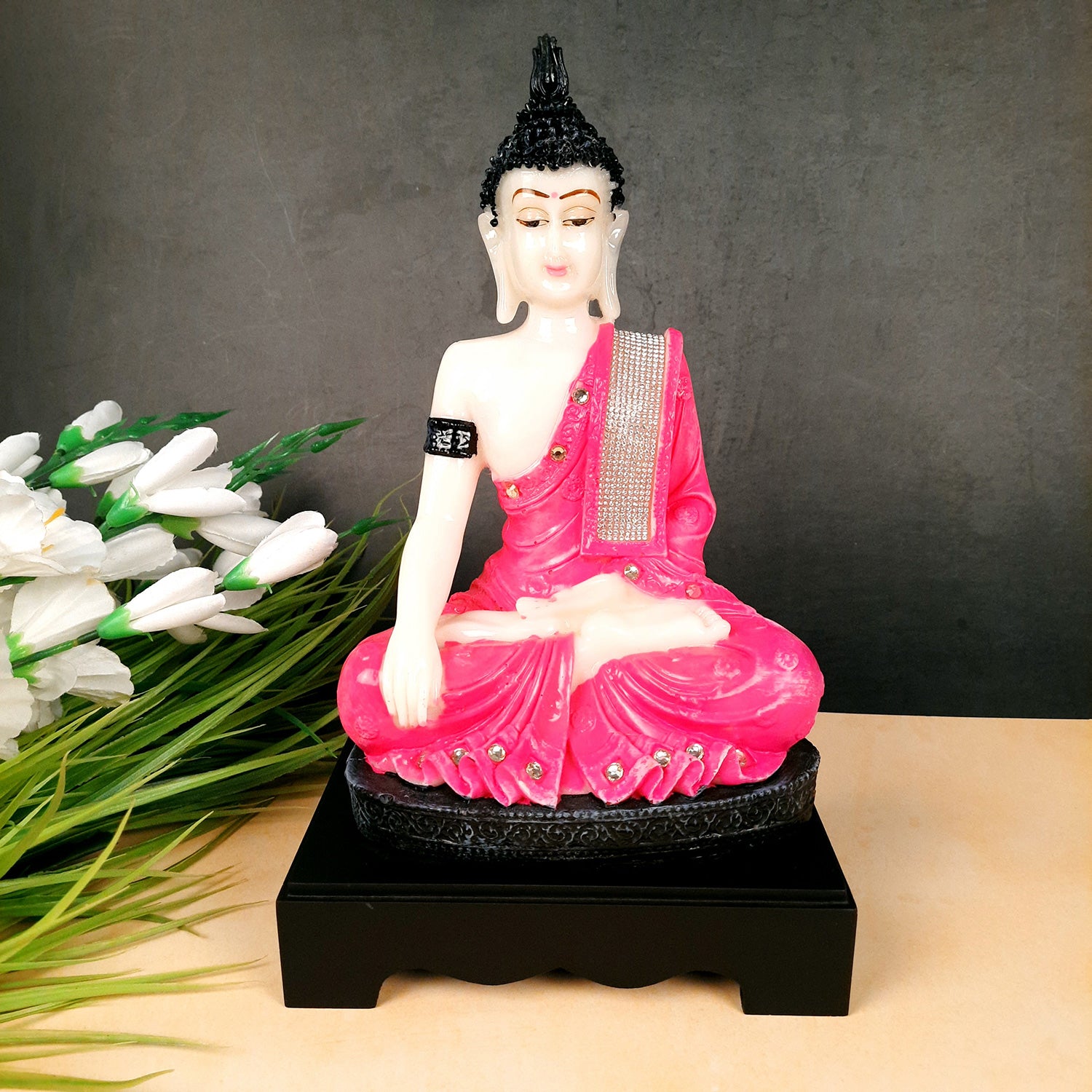 Lord Buddha Statue - 13 inch- Apkamart