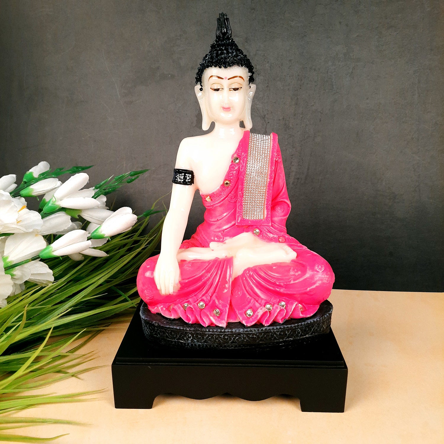 Lord Buddha Statue - 13 inch- Apkamart