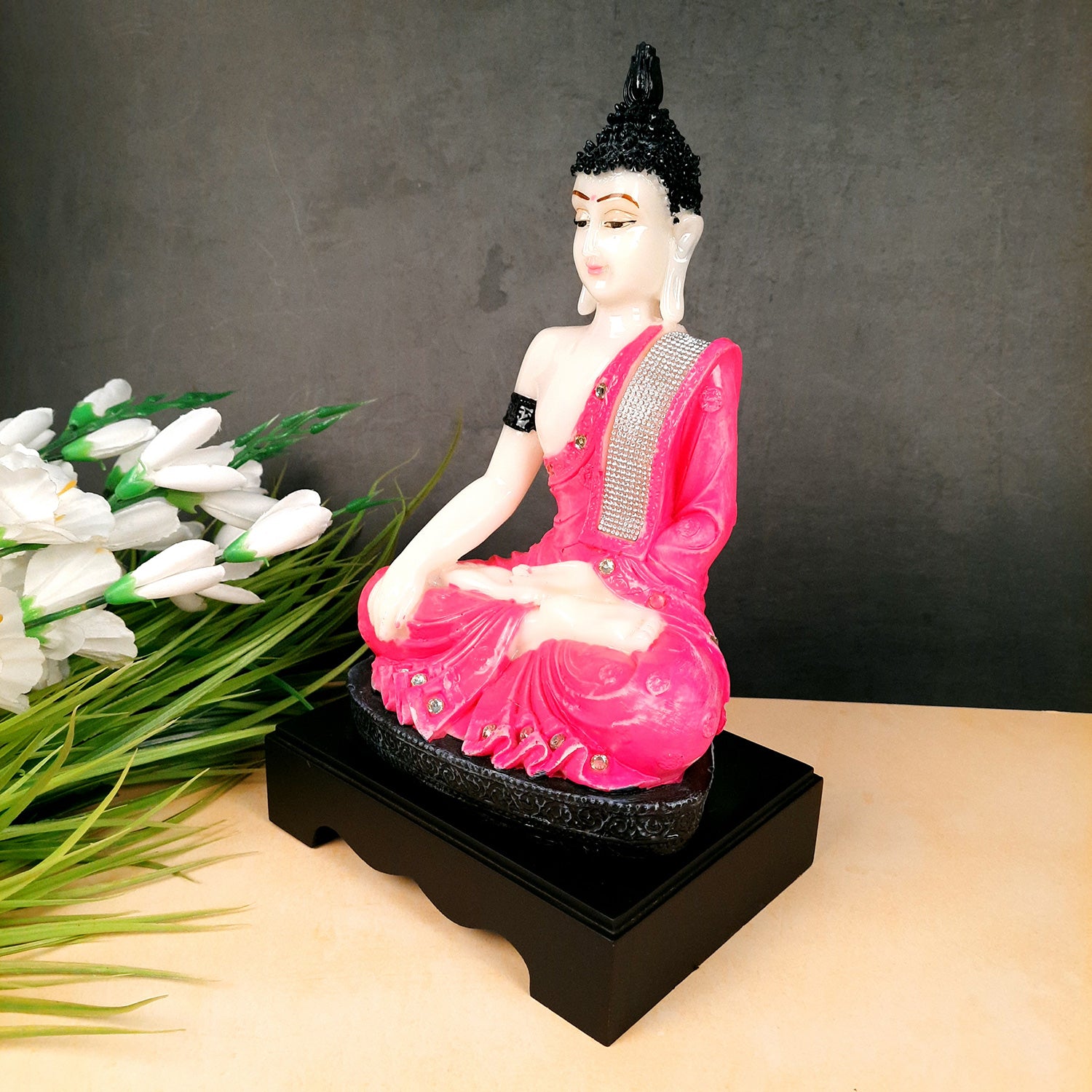 Lord Buddha Statue - 13 inch- Apkamart