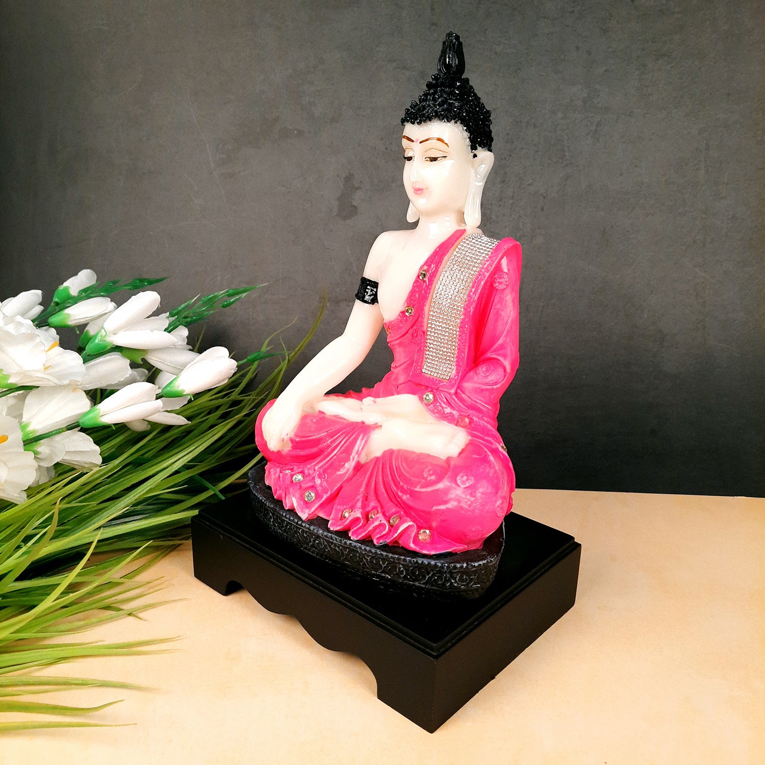 Lord Buddha Statue - 13 inch- Apkamart