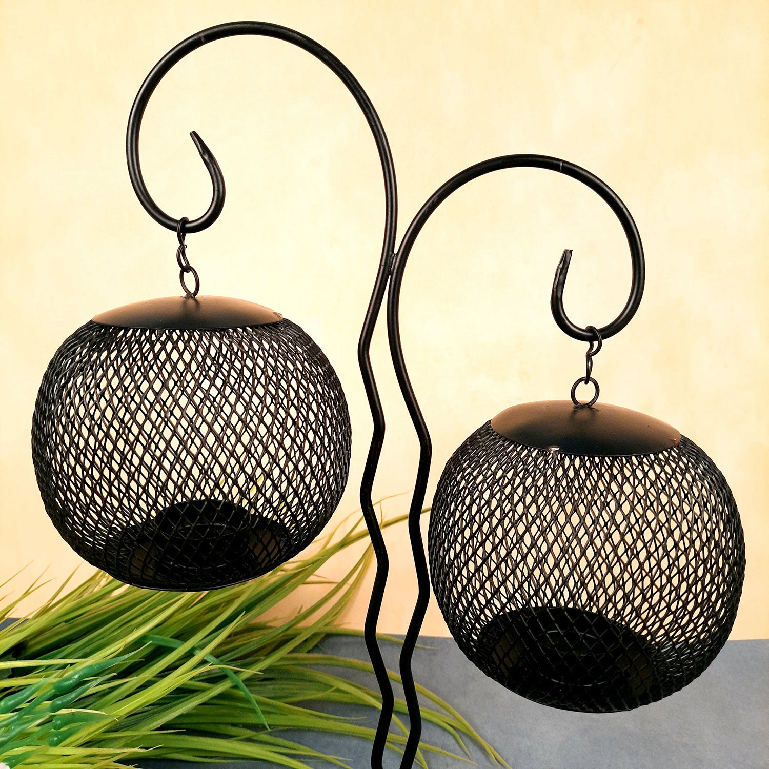 Tealight Holder | T - Light Candle Stand - For Home, Table Decor, Shelf, Decorative Item & Gift - 15 Inch - Apkamart